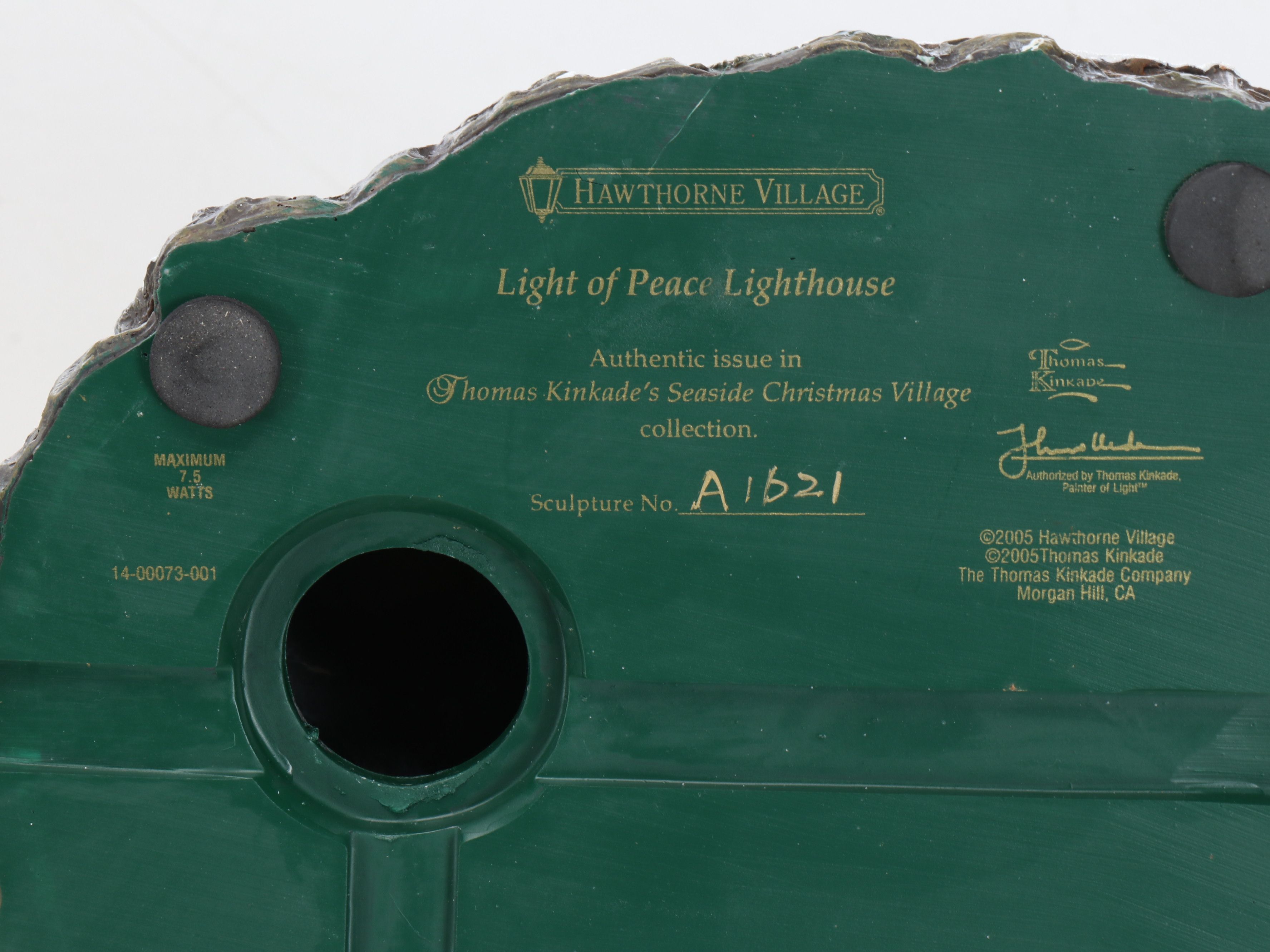 Thomas Kinkade "Wonderland Express Christmas Tree" and More Village Décor