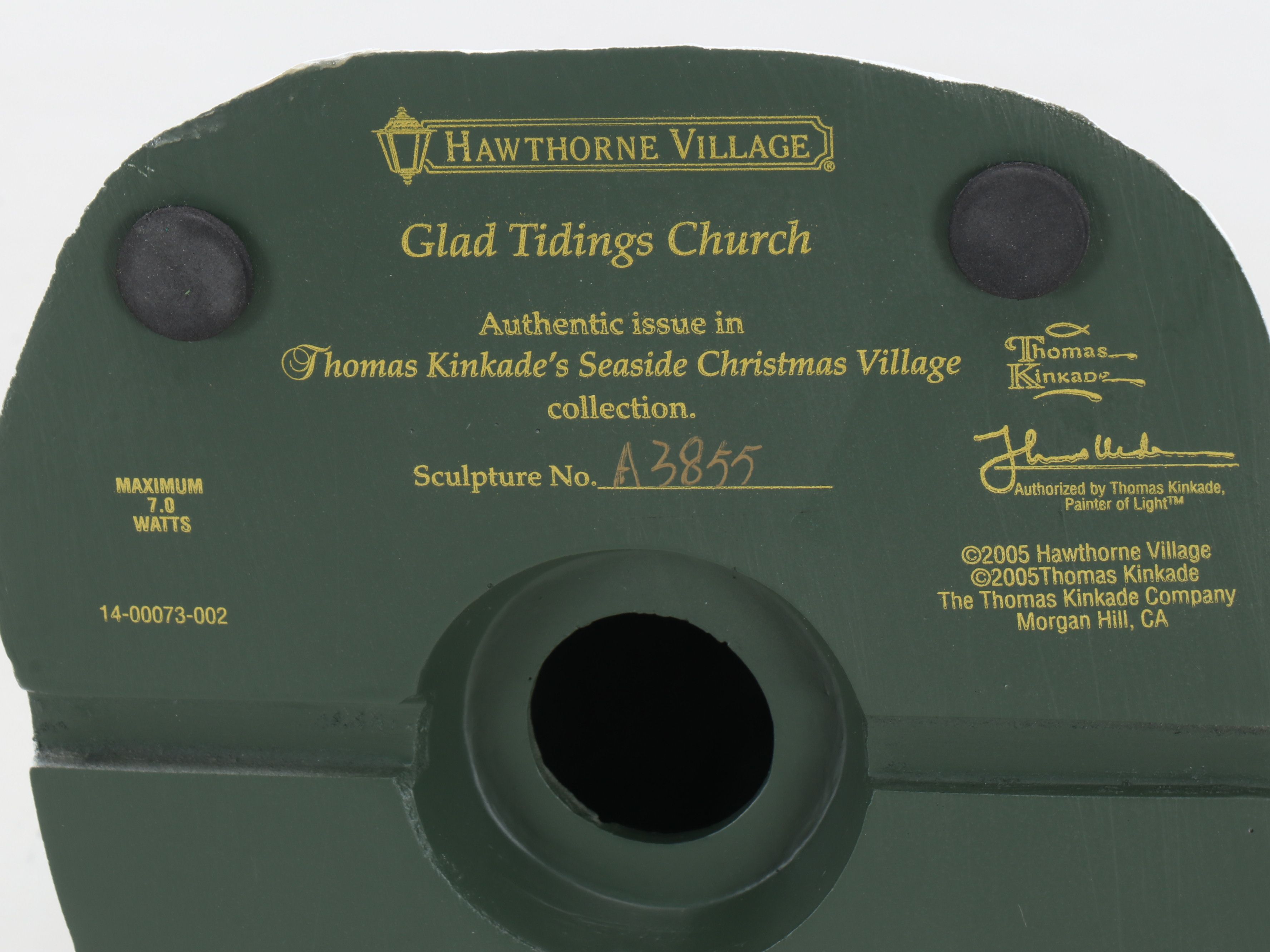 Thomas Kinkade "Wonderland Express Christmas Tree" and More Village Décor