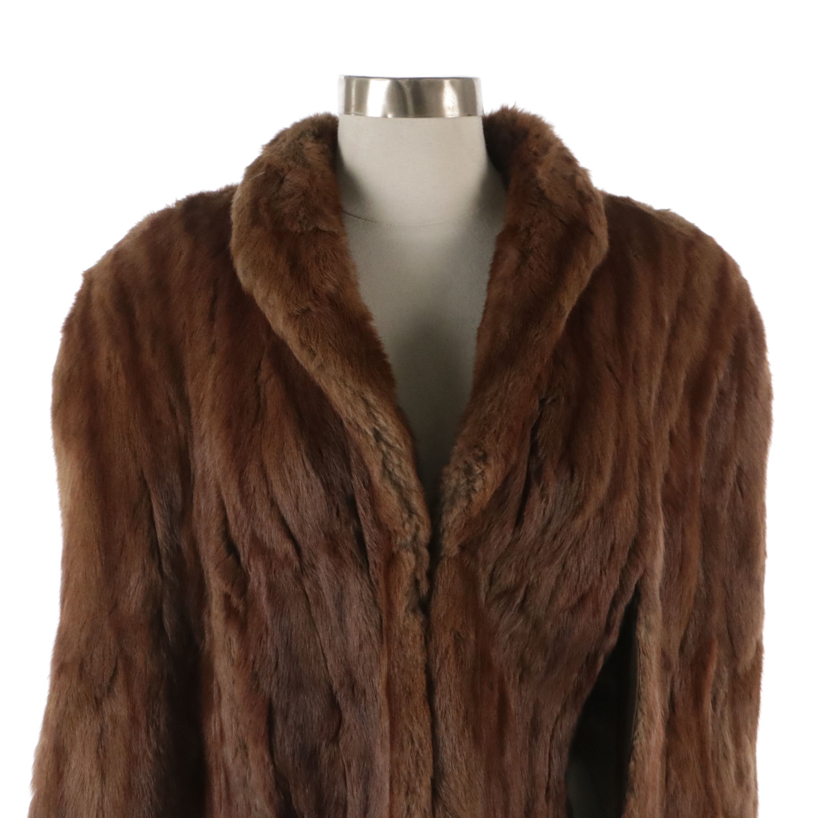 Squirrel Fur Capelet, Mid-20th Century