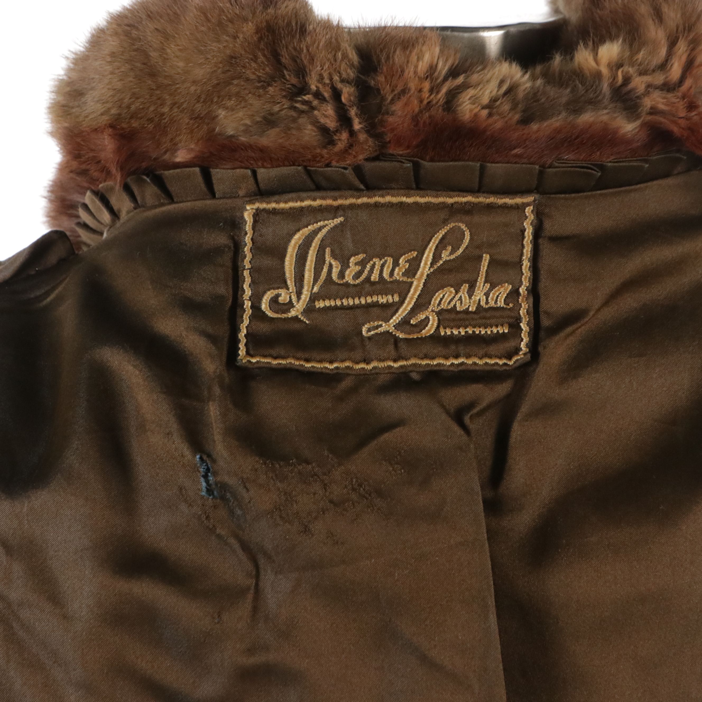 Squirrel Fur Capelet, Mid-20th Century