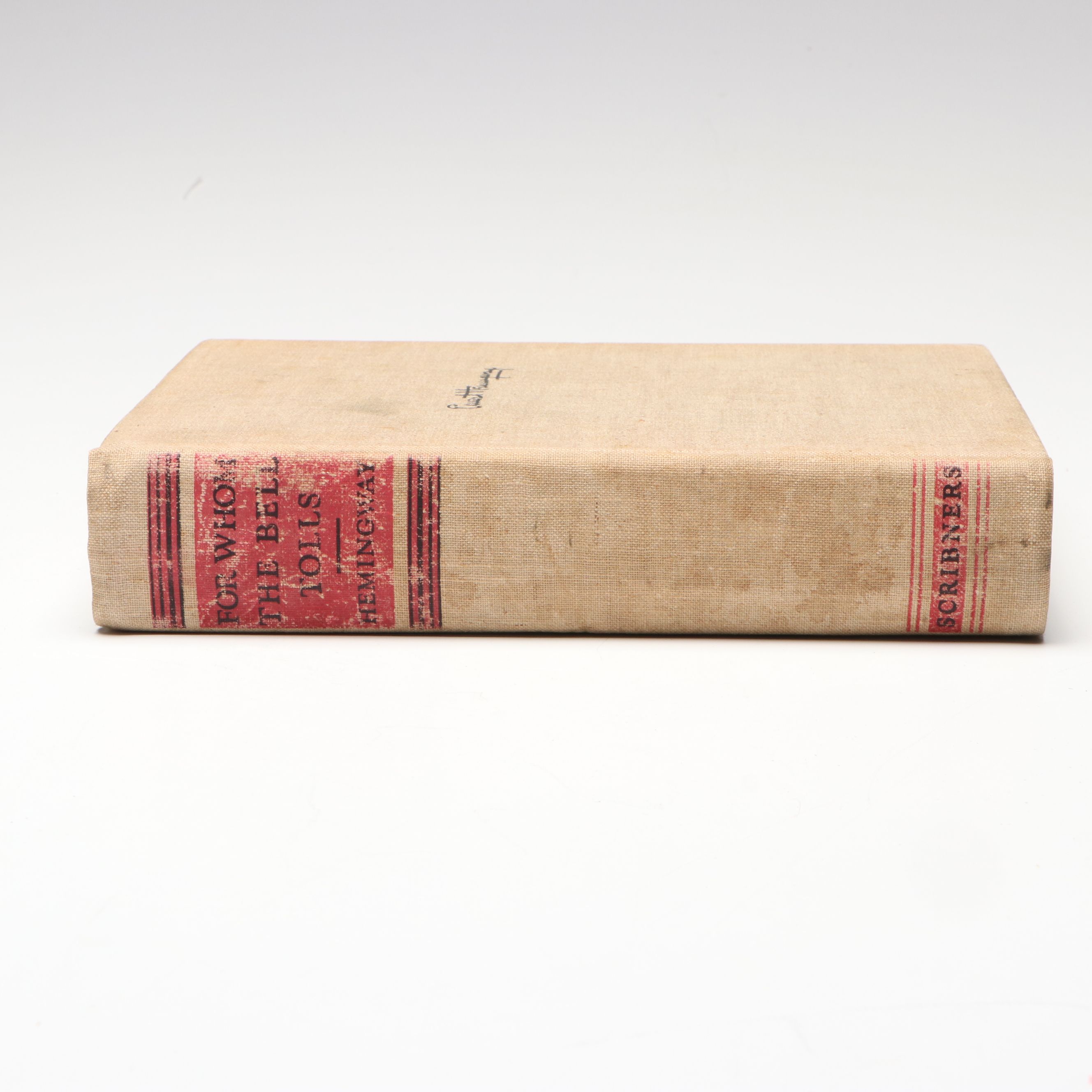 First Printing "For Whom the Bell Tolls" by Ernest Hemingway, 1940