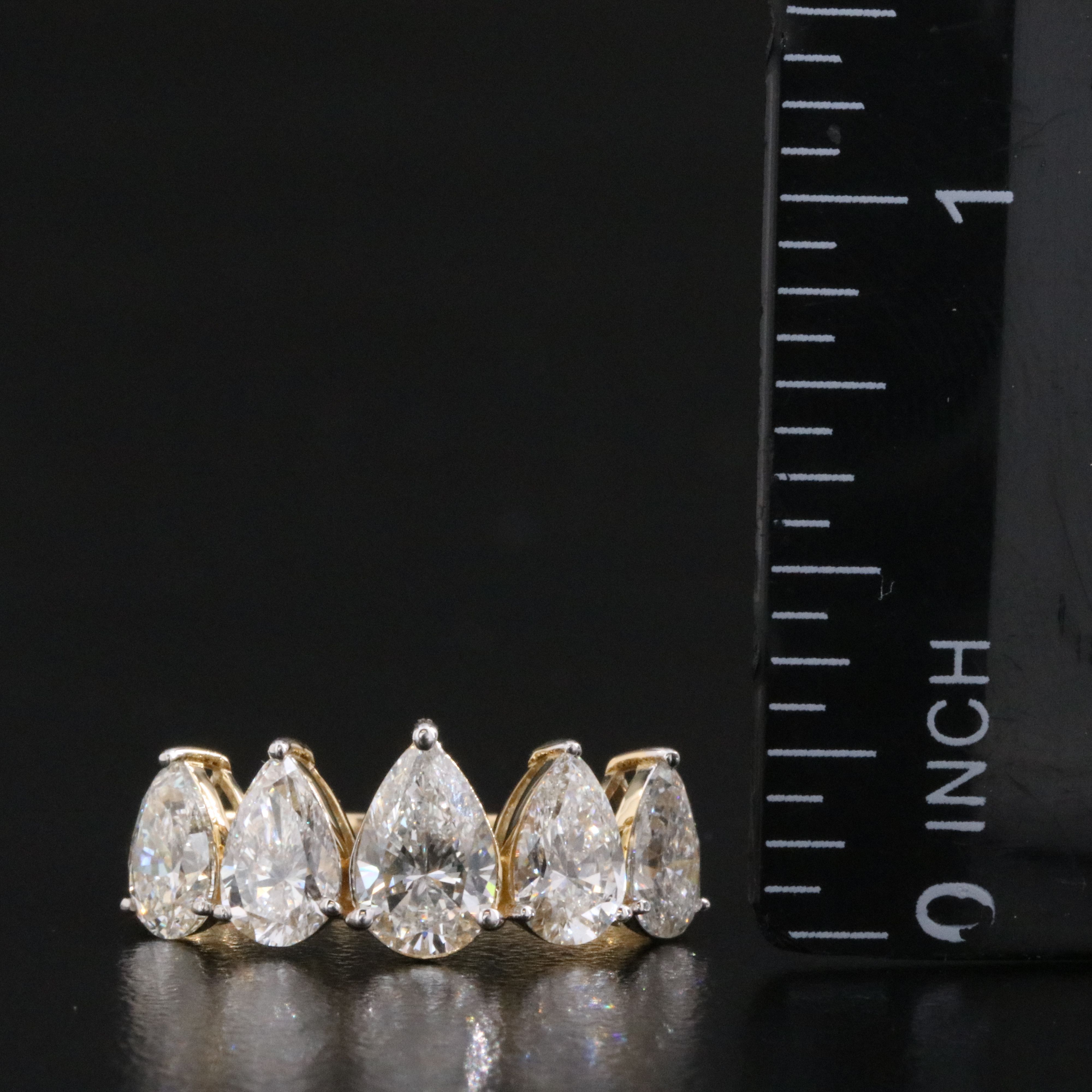 14K 5.25 CTW Lab Grown Diamond Ring with IGI Report