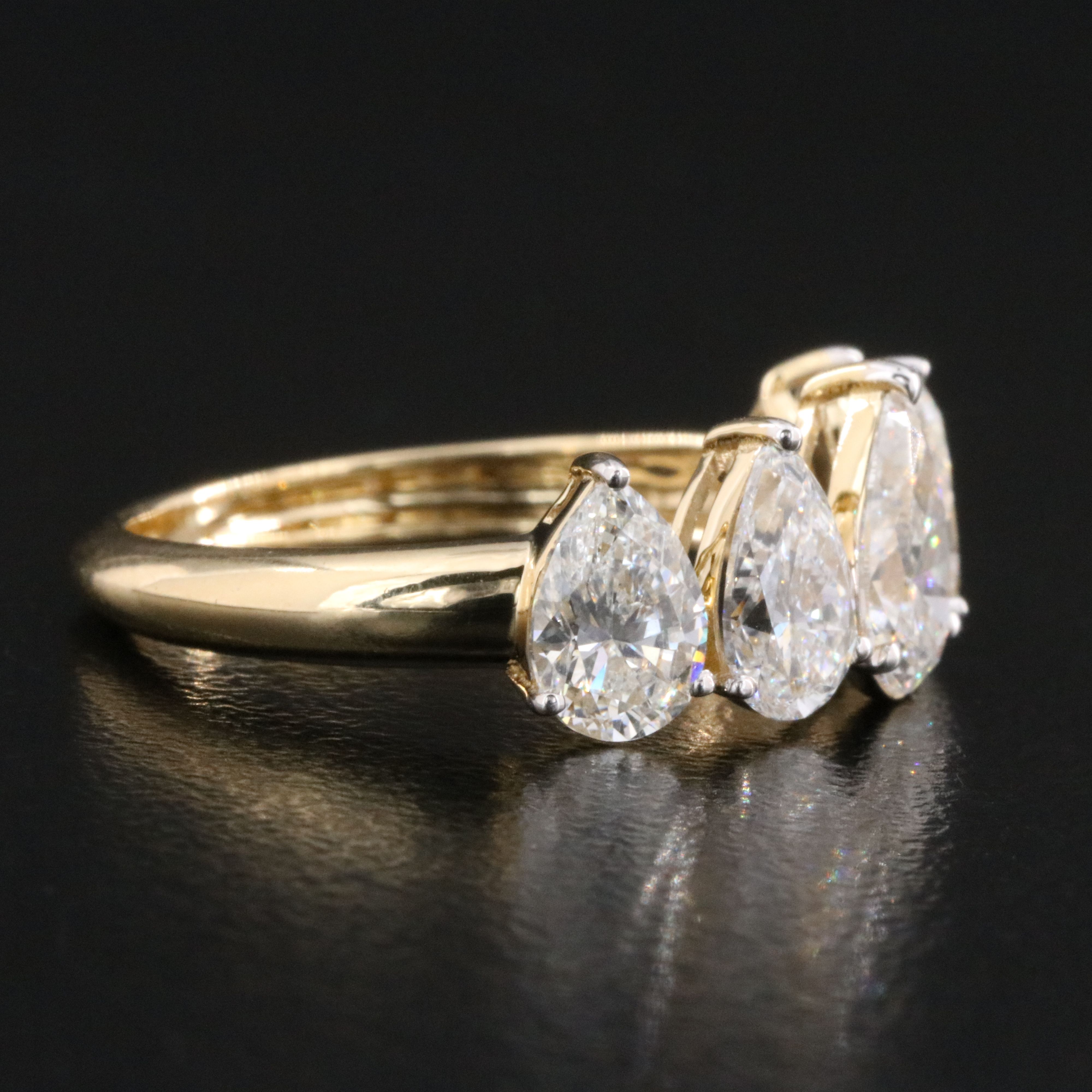 14K 5.25 CTW Lab Grown Diamond Ring with IGI Report