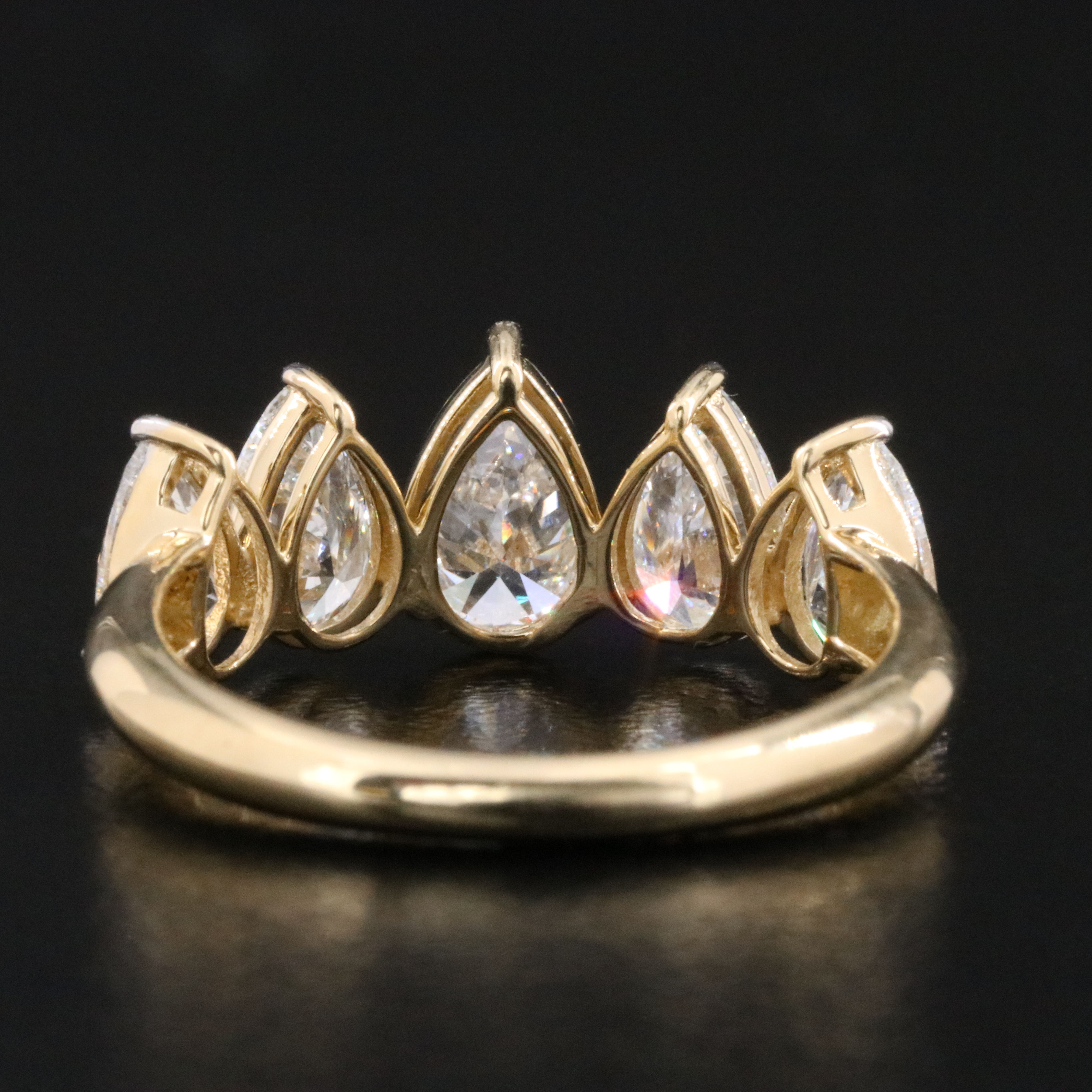 14K 5.25 CTW Lab Grown Diamond Ring with IGI Report