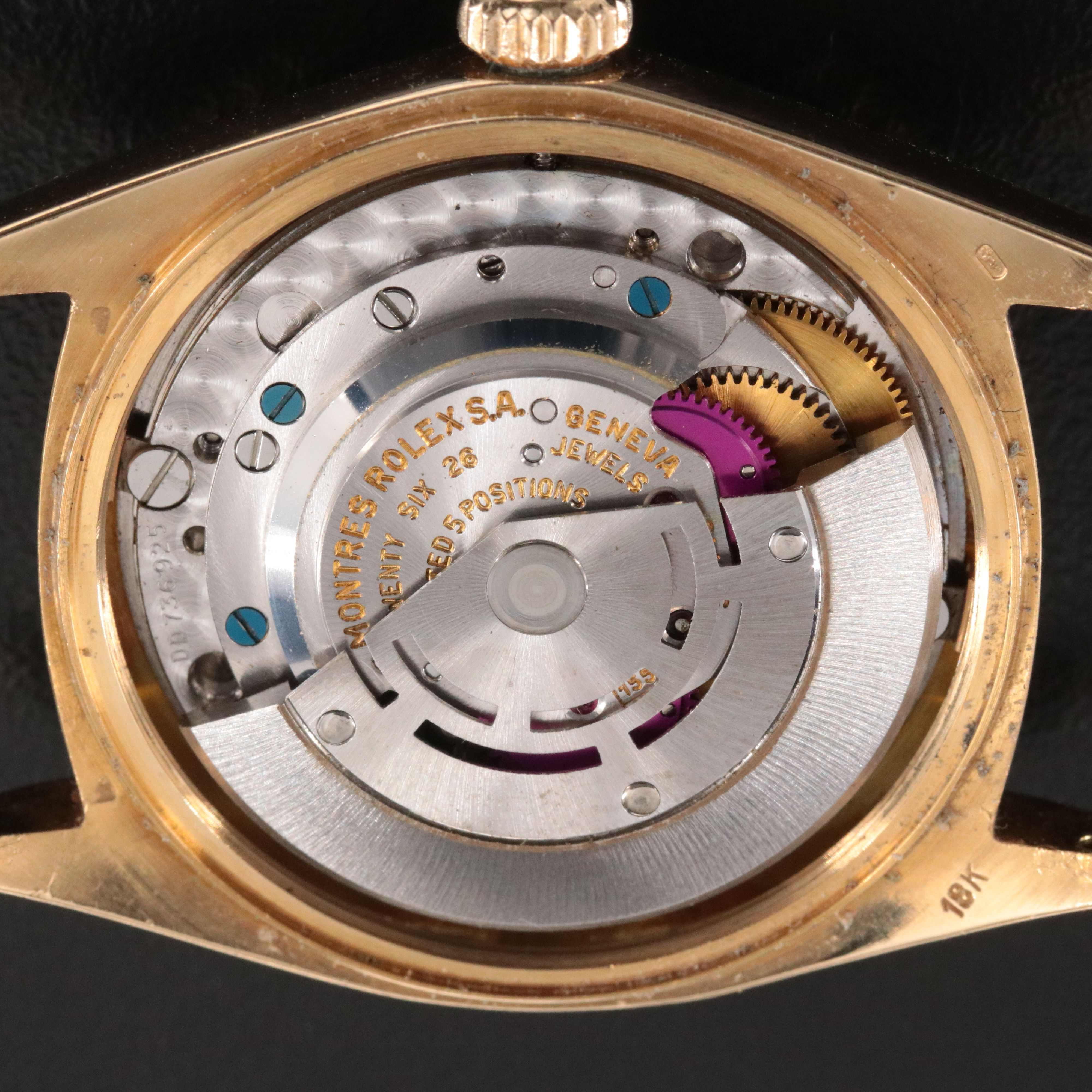 1968 Rolex Day - Date 18K Model 1803 Watch