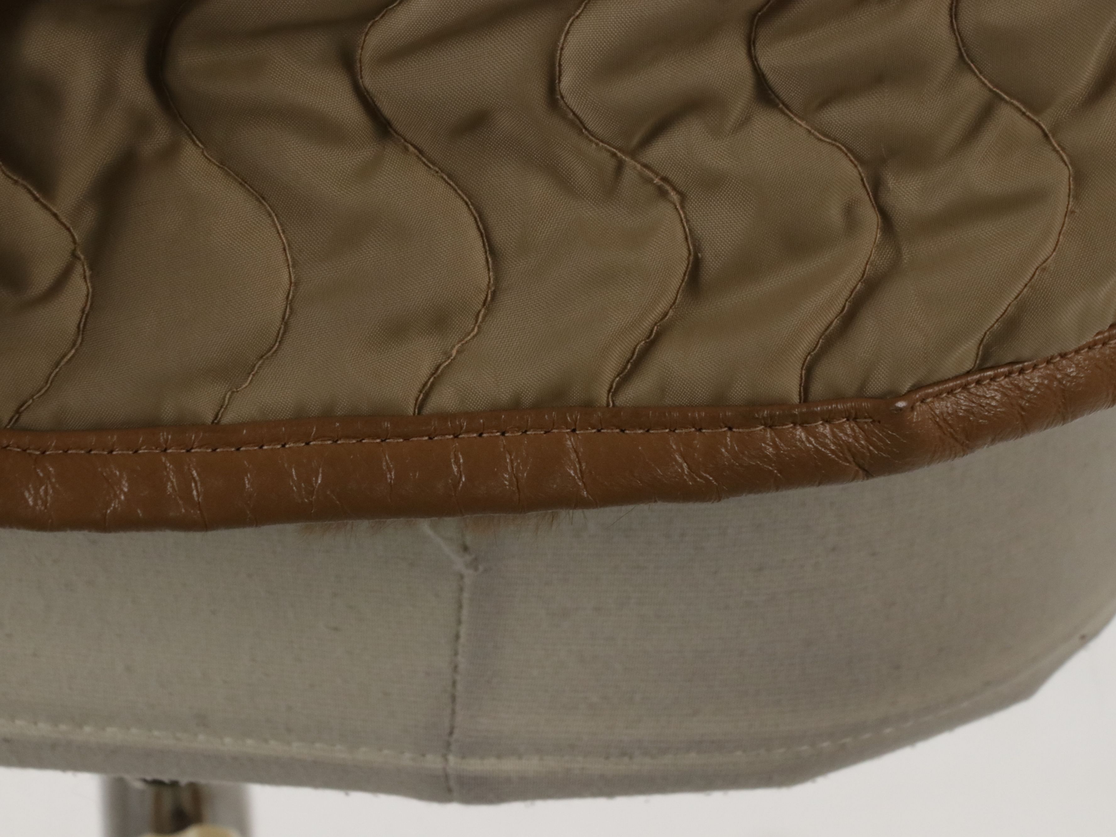 Christie Brothers Reversible New Zealand Possum Fur/Quilted Nylon Jacket