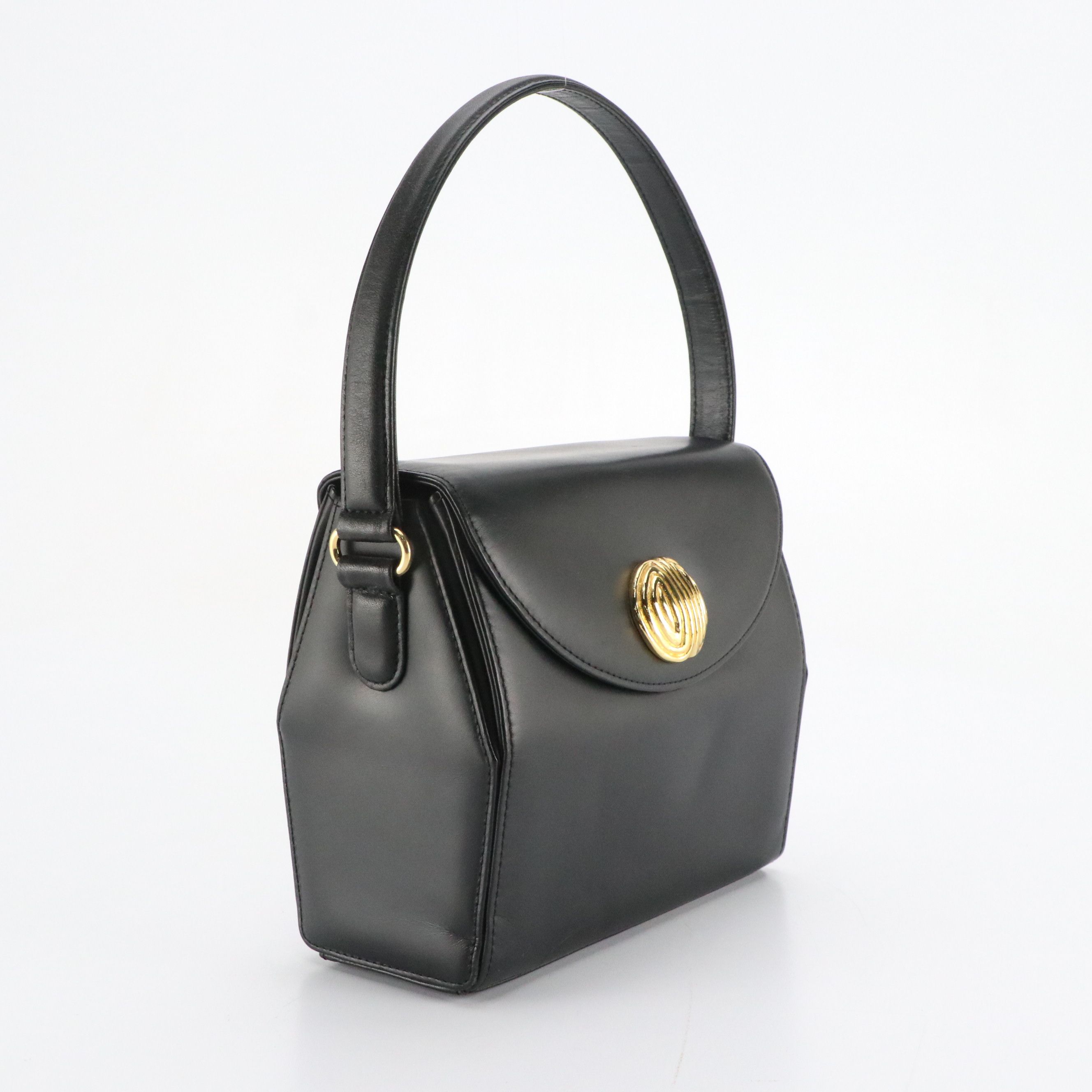 Givenchy Maroquinerie Top Handle Foldover Bag in Leather