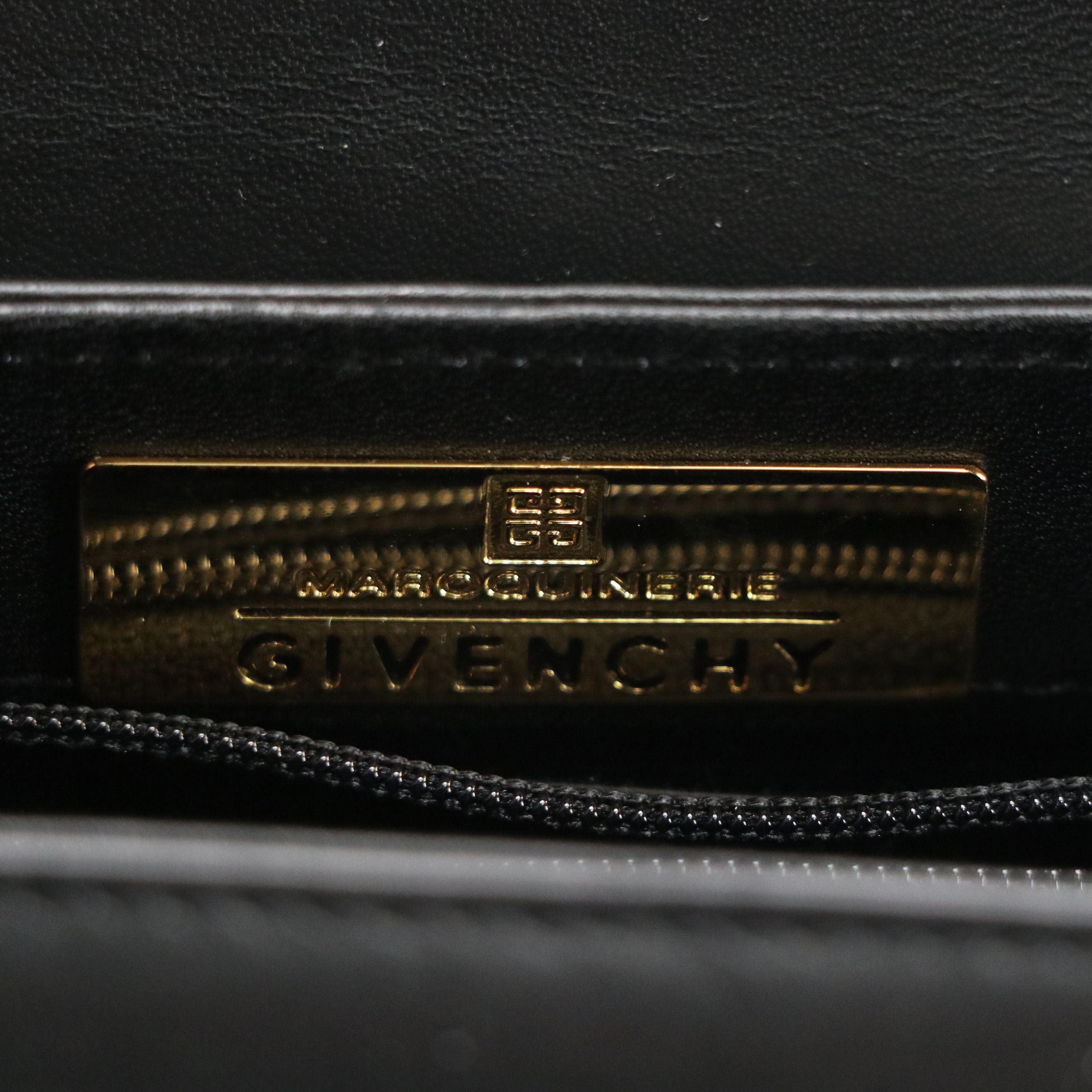 Givenchy Maroquinerie Top Handle Foldover Bag in Leather