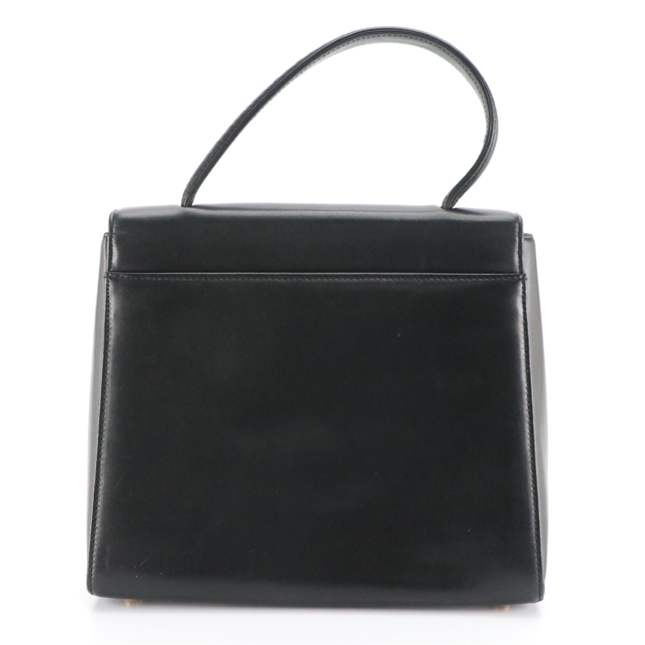Givenchy Maroquinerie Top Handle Foldover Bag in Leather