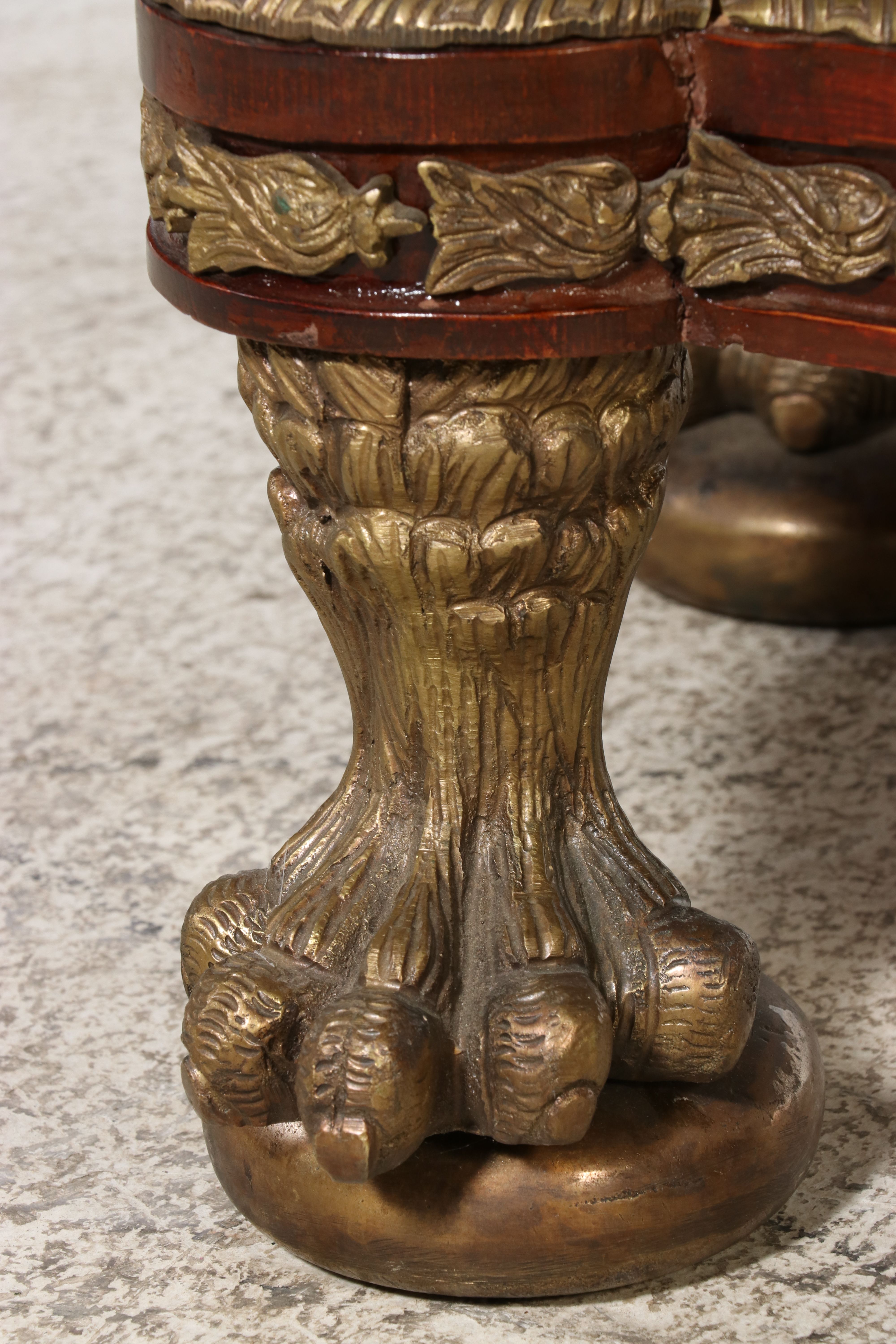 French Empire Style Gilt-Bronze Mounted Sideboard, Late 20th Century