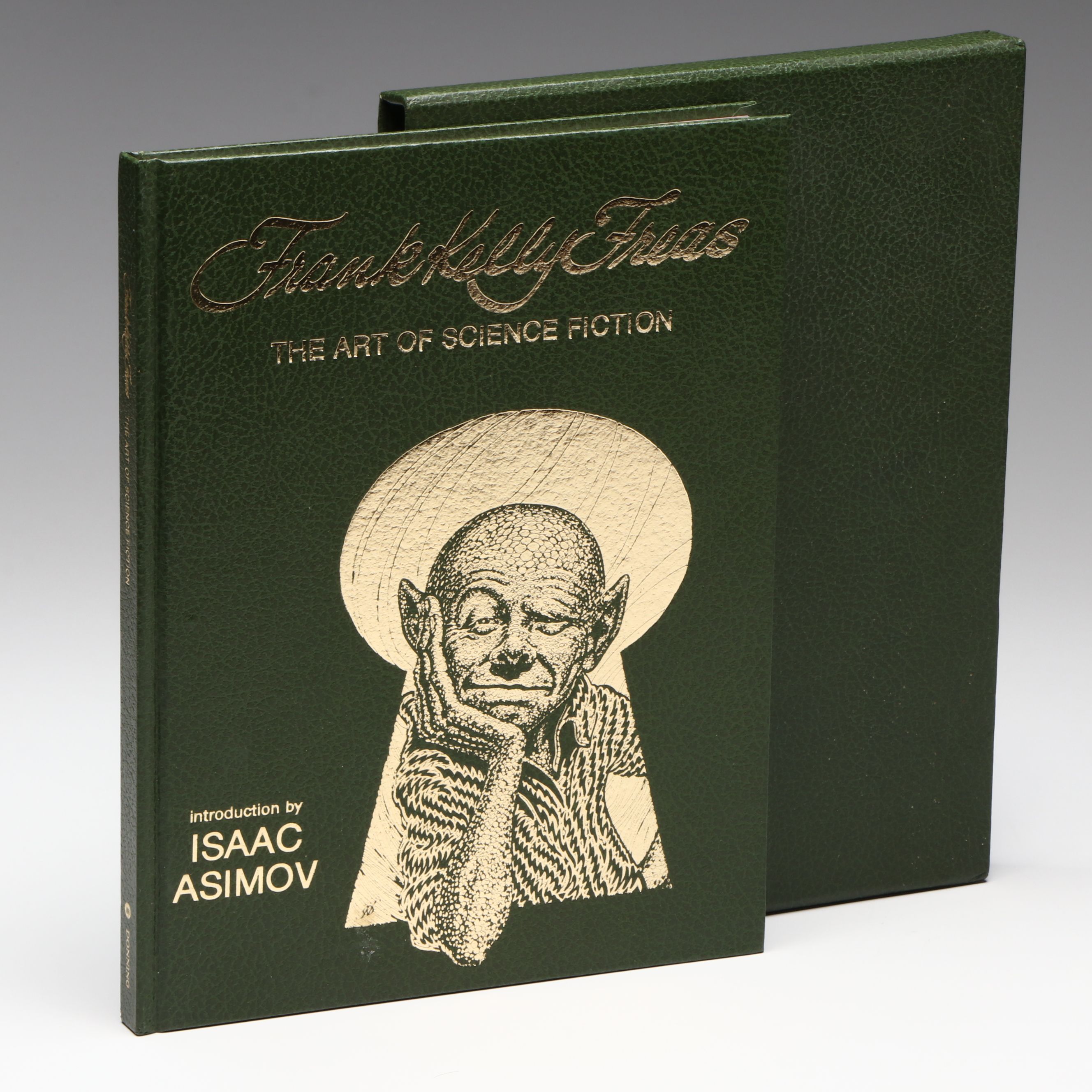 Signed Limited First Edition "The Art of Science Fiction" by Frank Kelly Freas