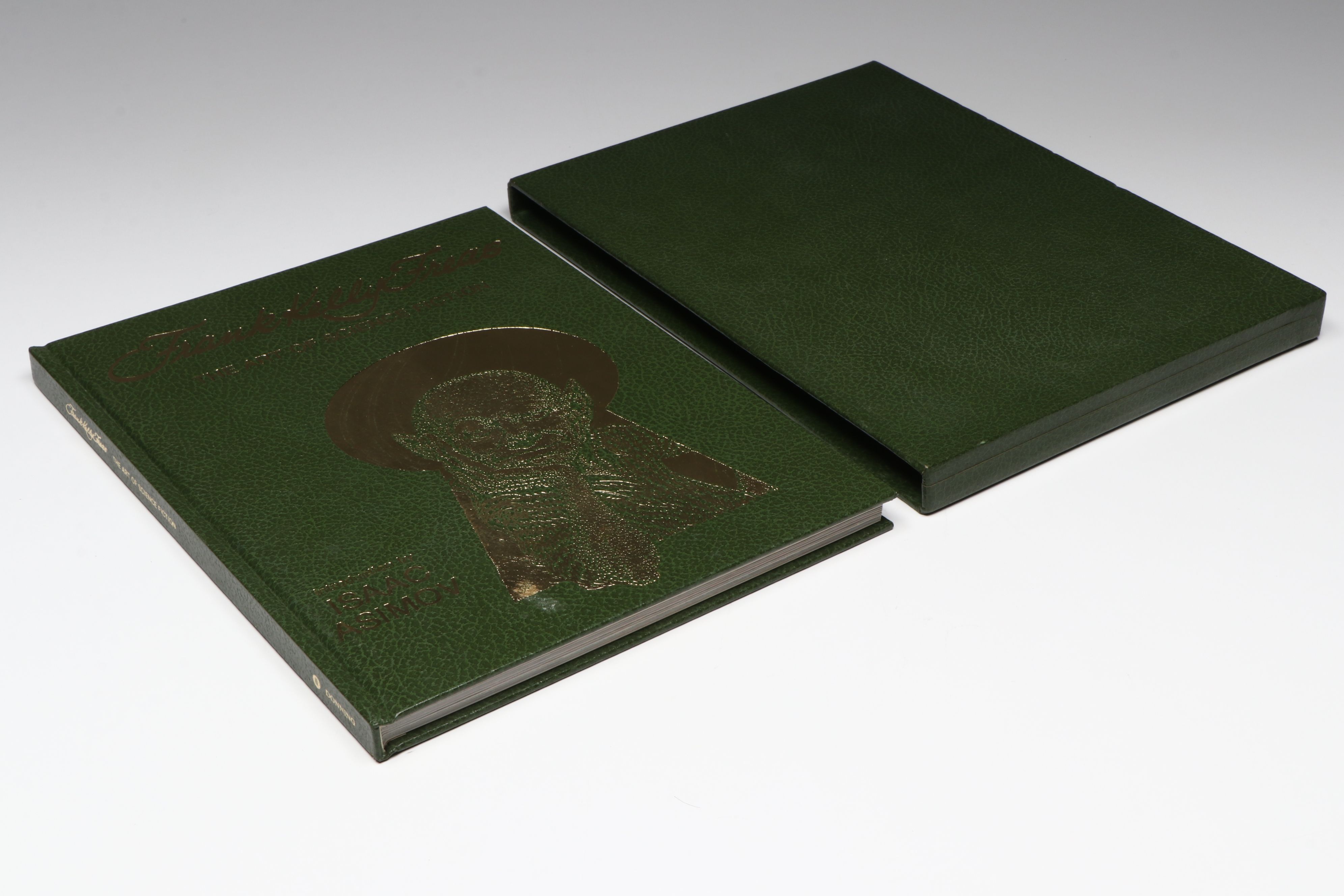 Signed Limited First Edition "The Art of Science Fiction" by Frank Kelly Freas