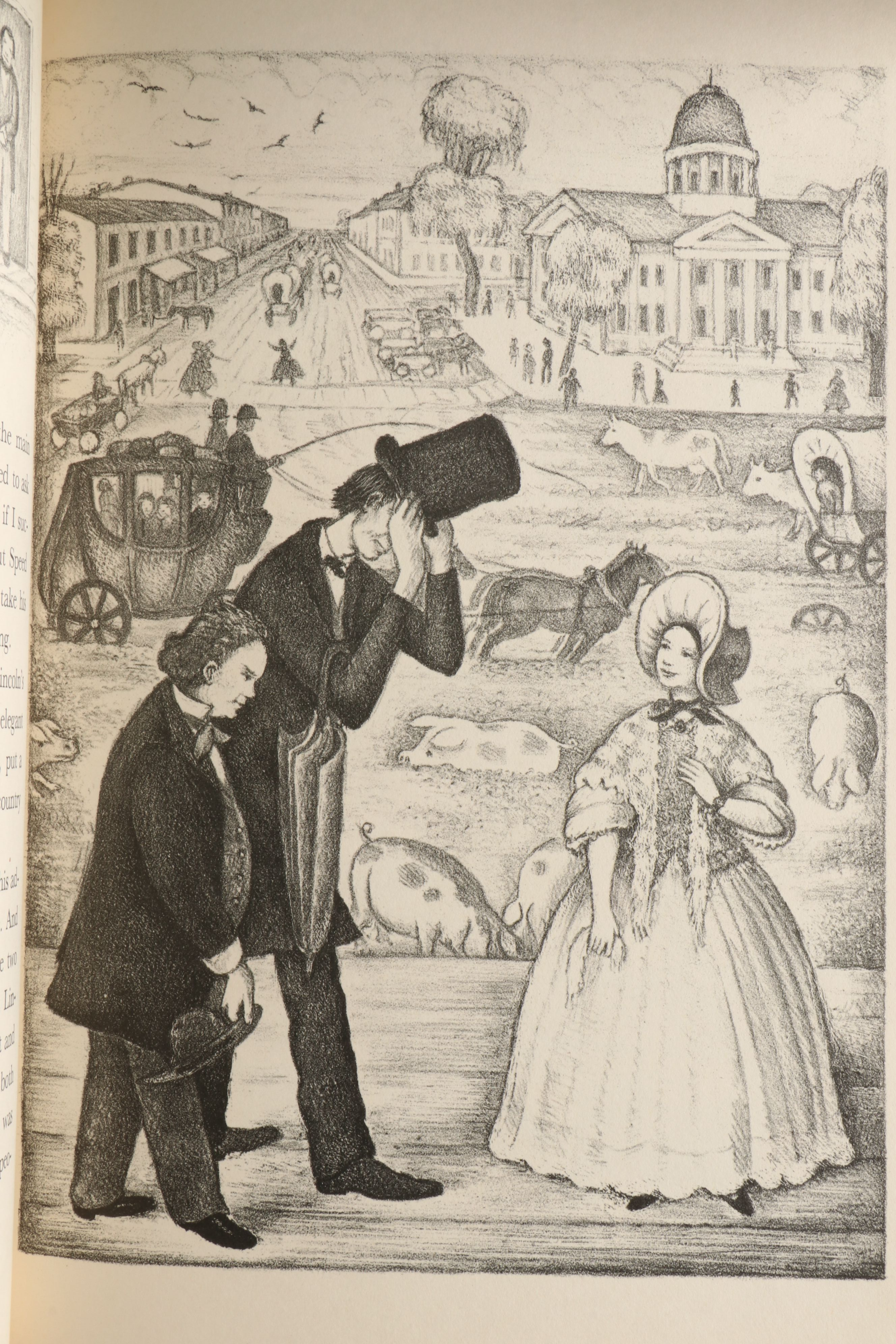 First Edition "Abraham Lincoln" by Ingri and Edgar Parin d'Aulaire, 1939