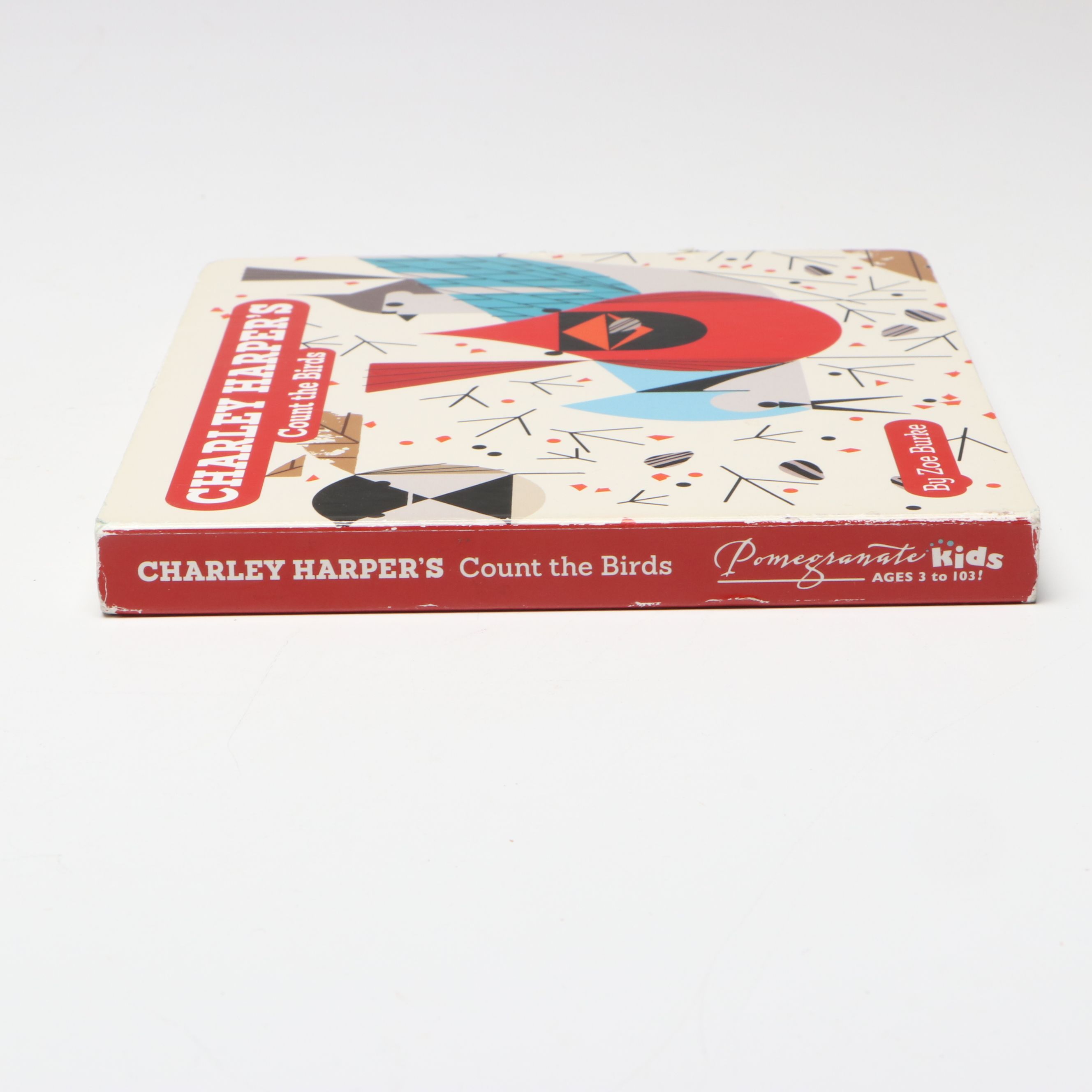 Fourth Printing "Charley Harper's Count the Birds" by Zoe Burke, 2017