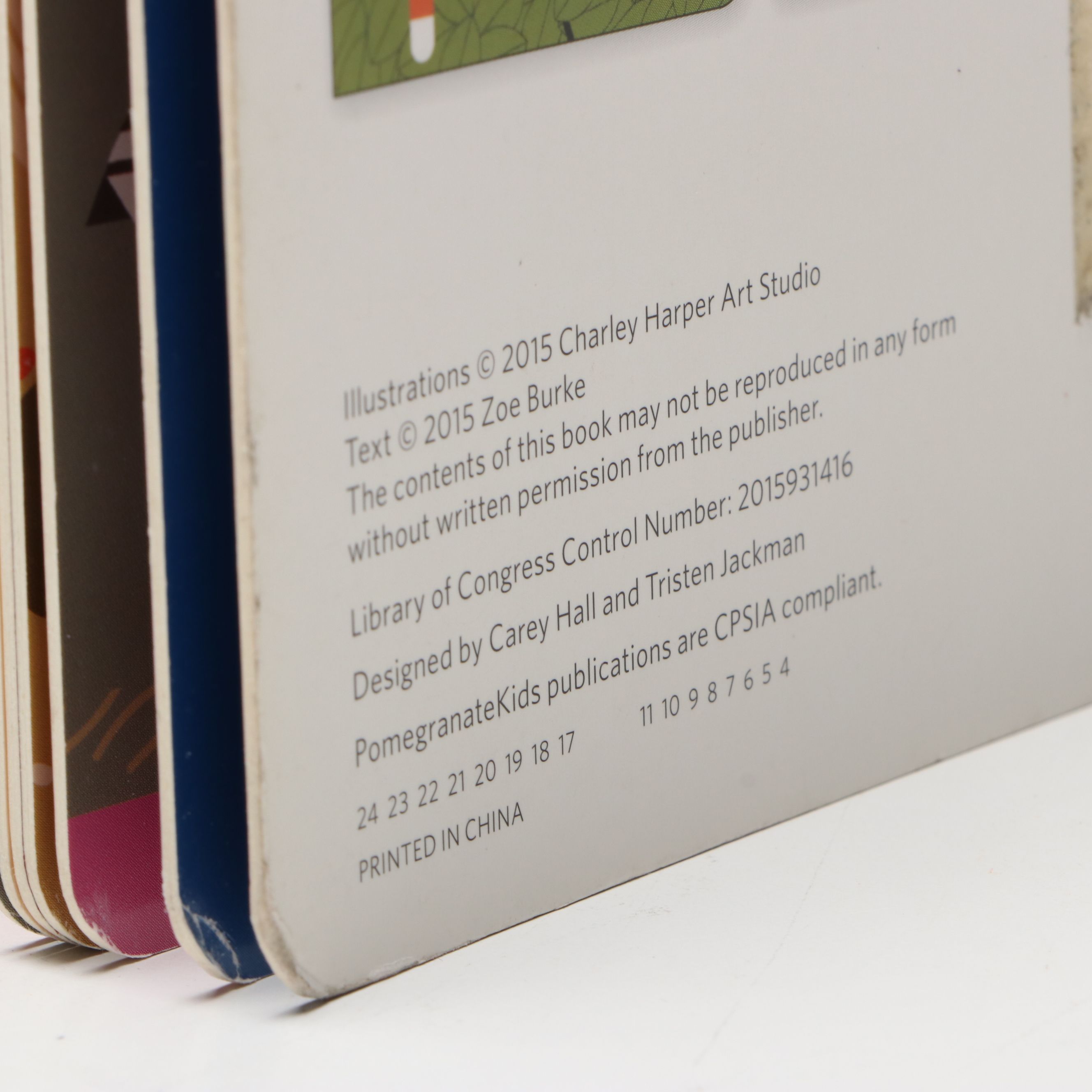 Fourth Printing "Charley Harper's Count the Birds" by Zoe Burke, 2017