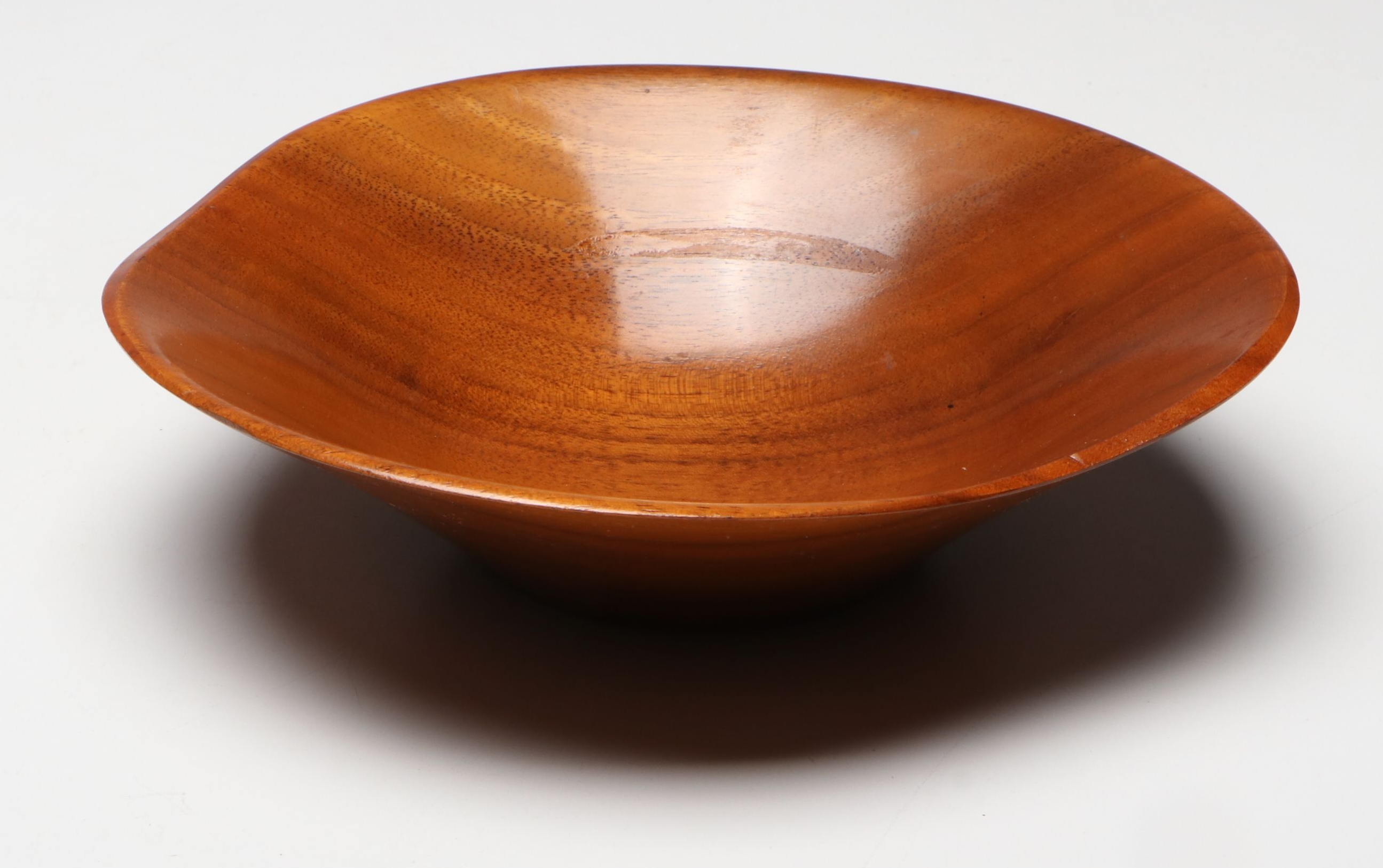 Osolnik Originals Walnut Bowl, Mid to Late 20th Century