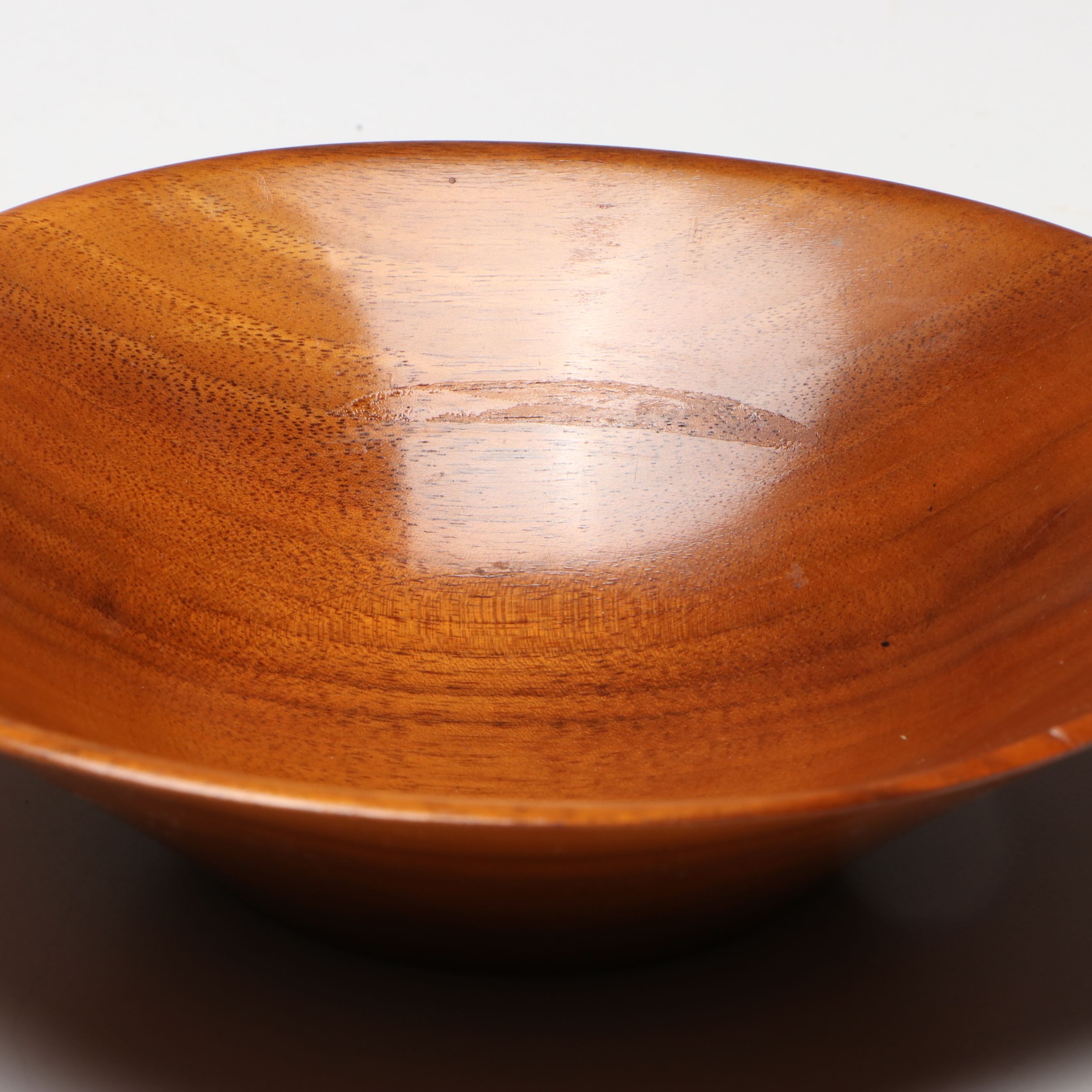 Osolnik Originals Walnut Bowl, Mid to Late 20th Century