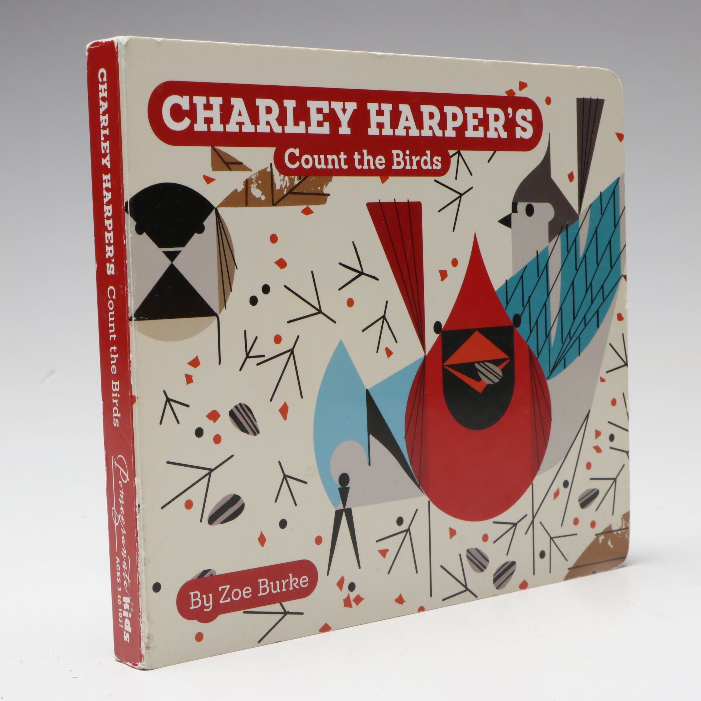 Fourth Printing "Charley Harper's Count the Birds" by Zoe Burke, 2017