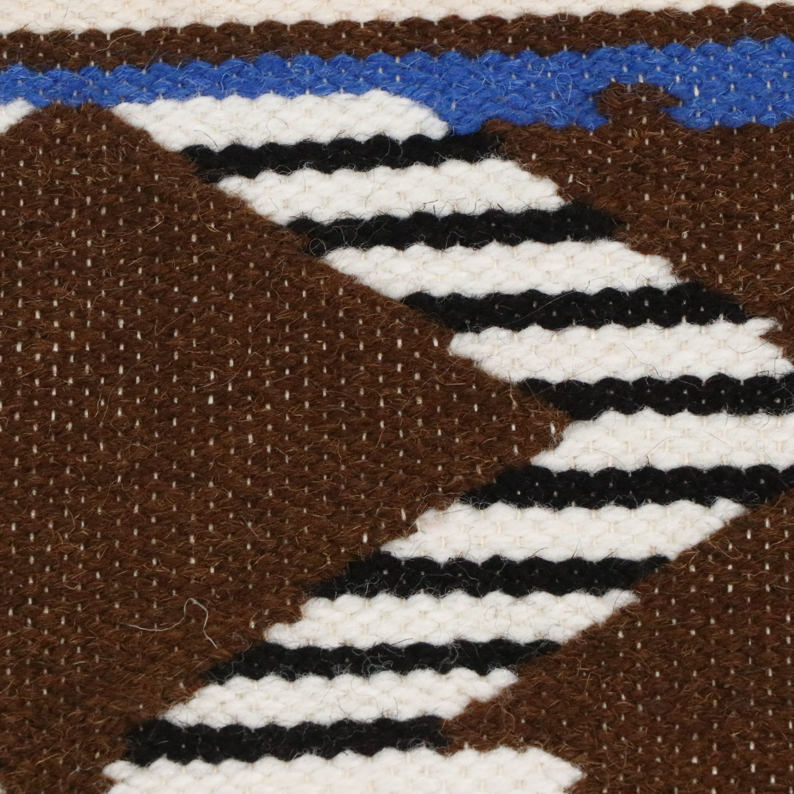 1'9 x 3'4 Handwoven Mexican Oaxaca Pictorial Totem Image Accent Rug