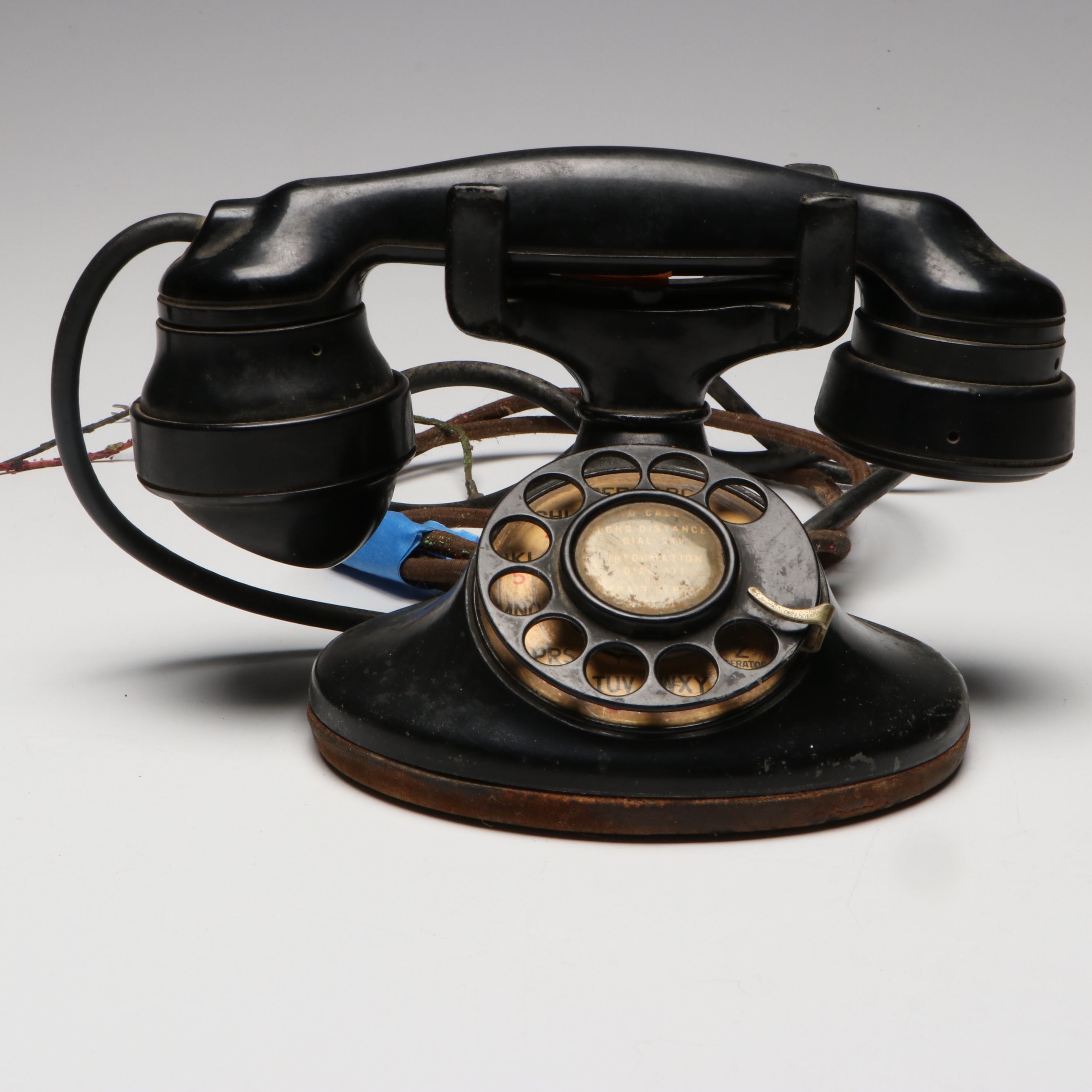 Western Electric Model 102 Rotary Dial Desktop Telephone, Circa 1928