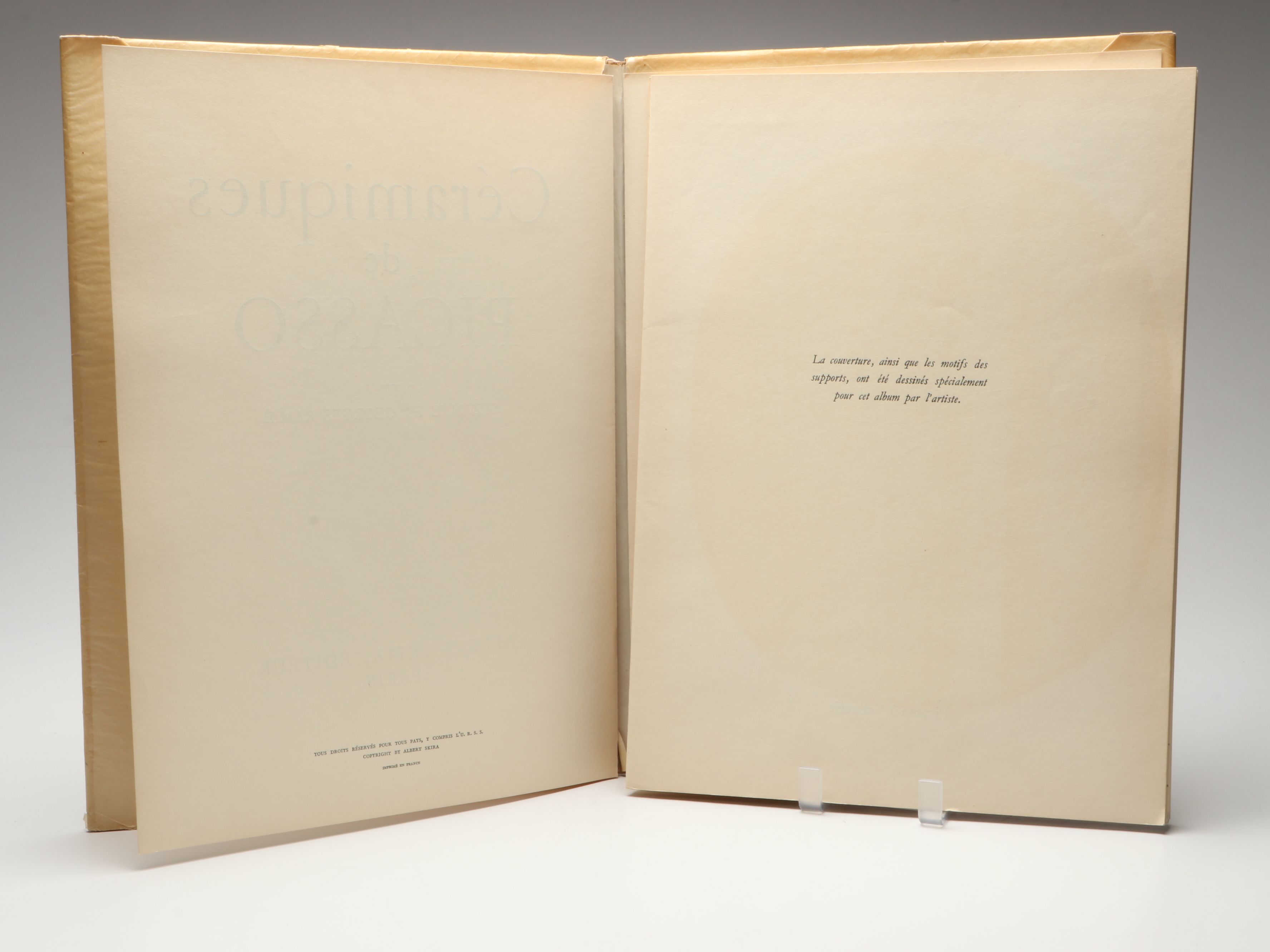 "Ceramiques de Picasso" by Suzanne and George Ramié