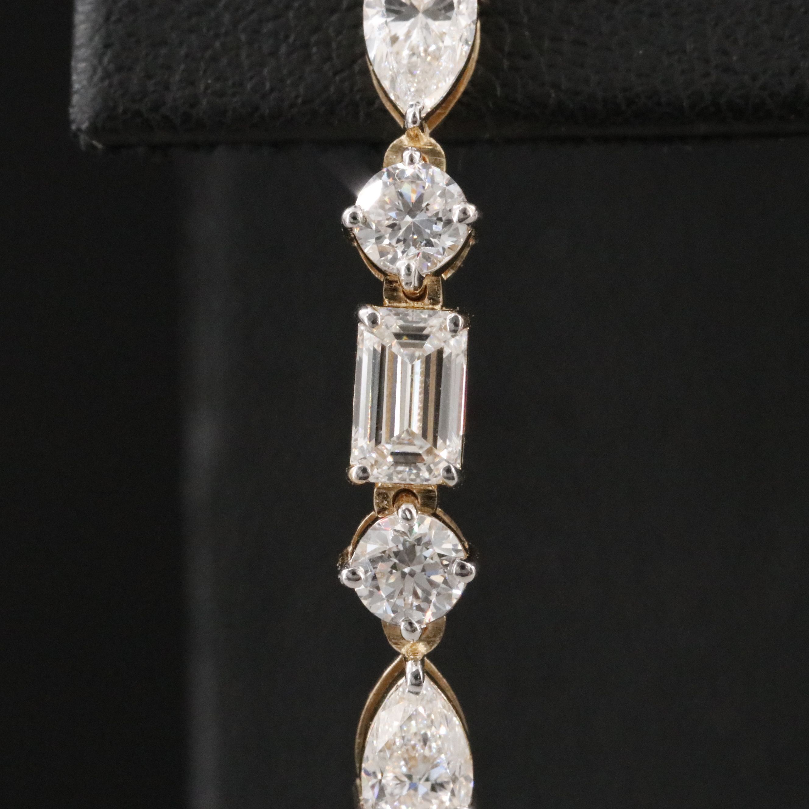 14K 3.57 CTW Lab Grown Diamond Earrings