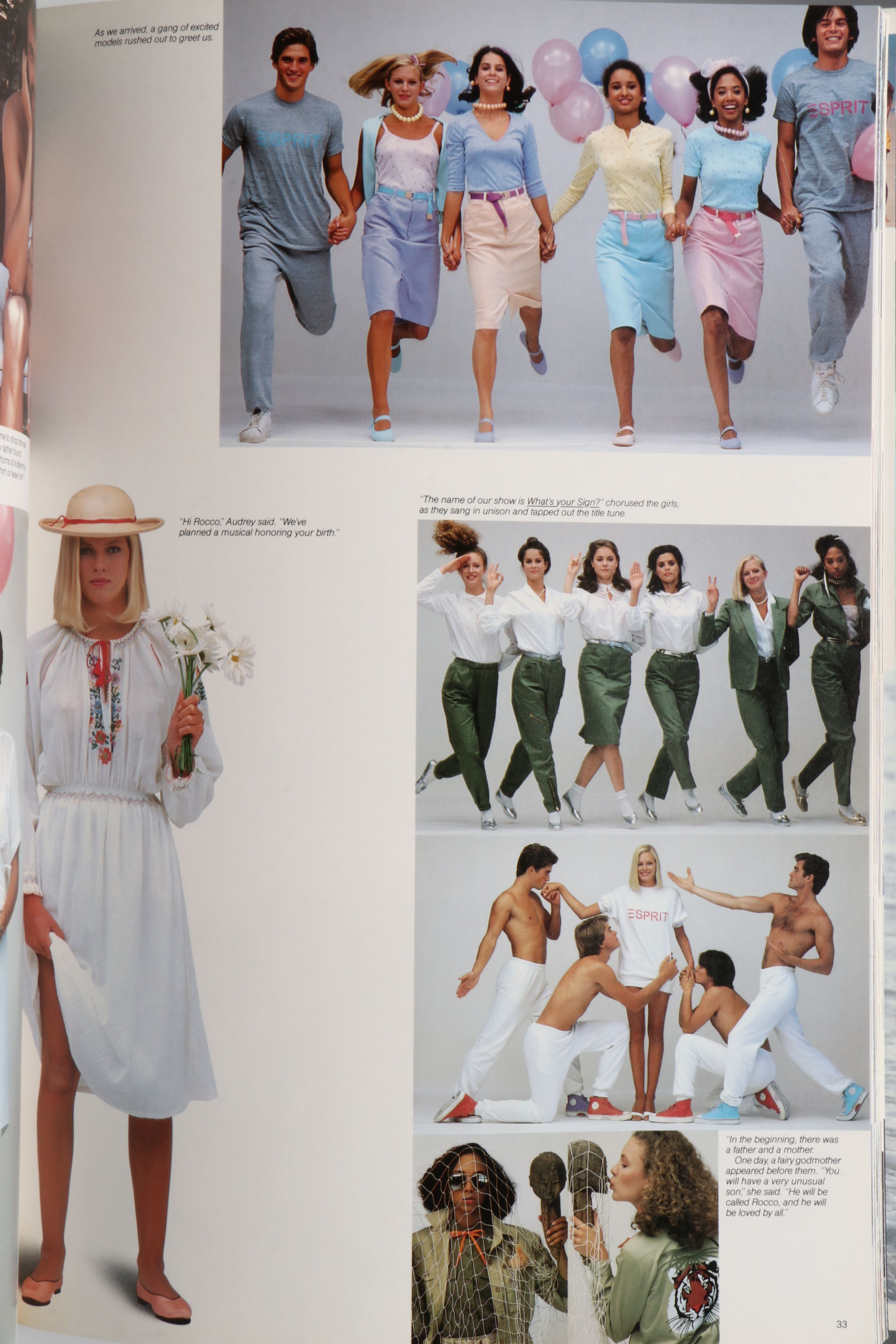 First Edition "Esprit: The Making of an Image" by Helie Robertson, 1985