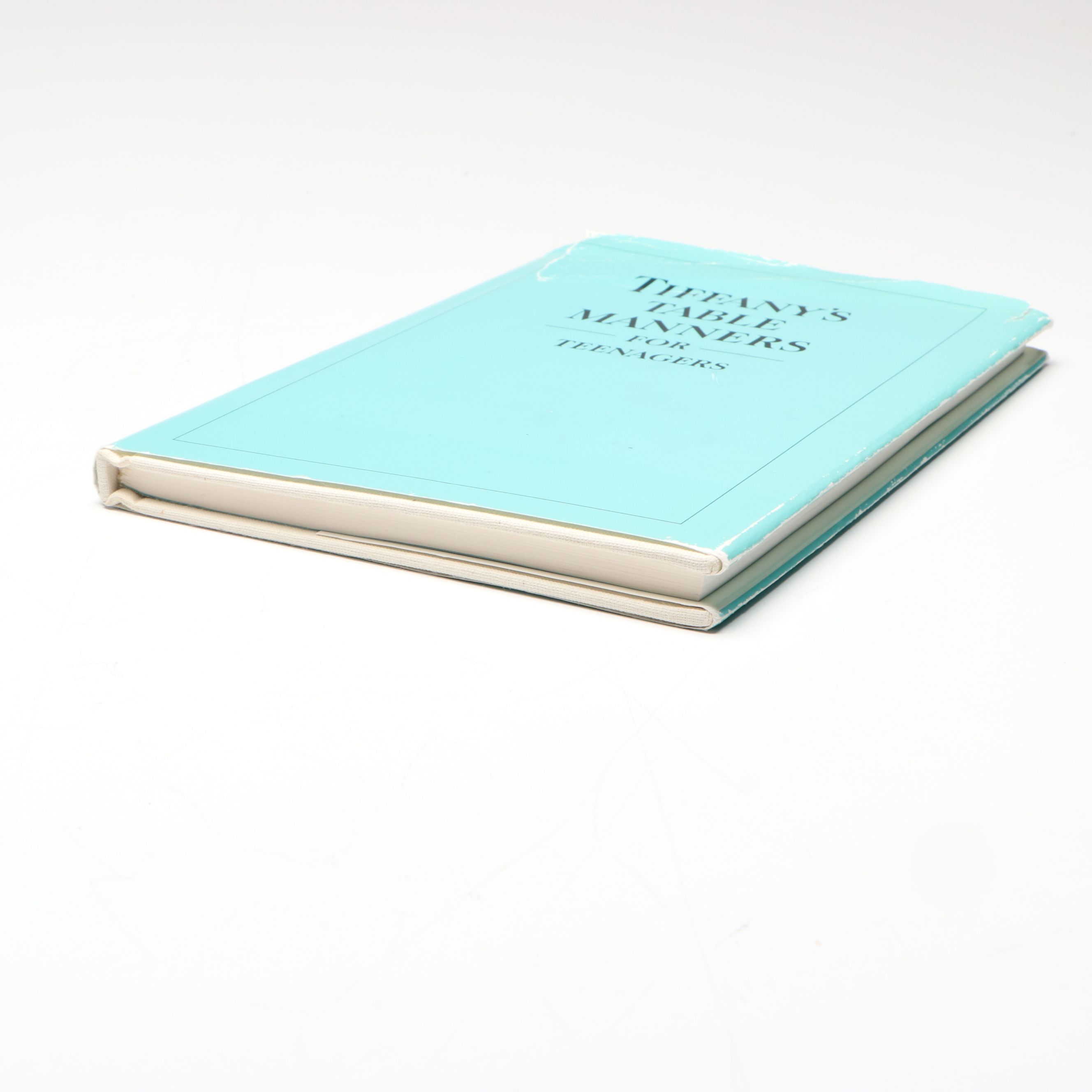 Illustrated "Tiffany's Table Manners for Teenagers" by Walter Hoving, 1989