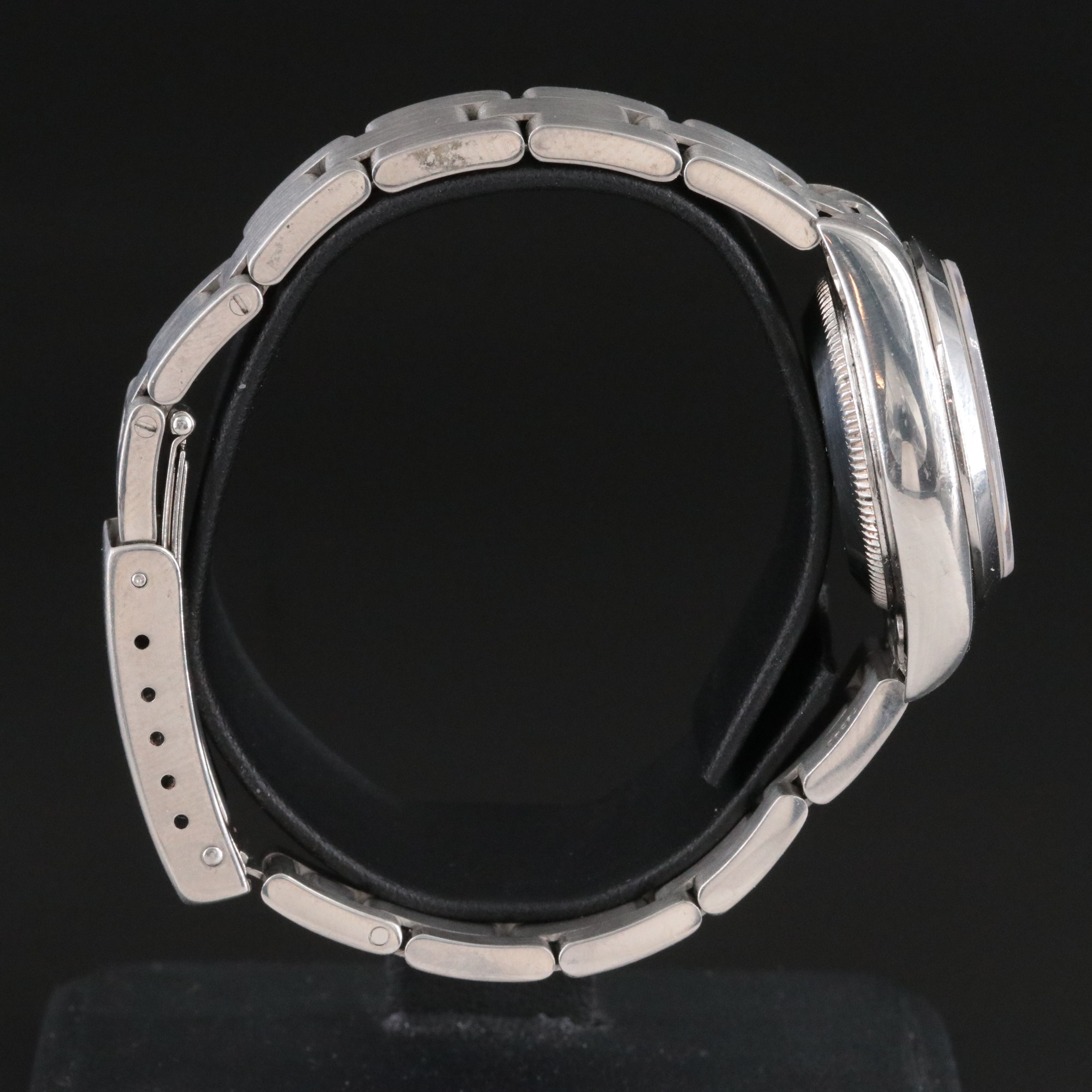 1996 Rolex Blue Dial Oyster Perpetual Date Watch 69160