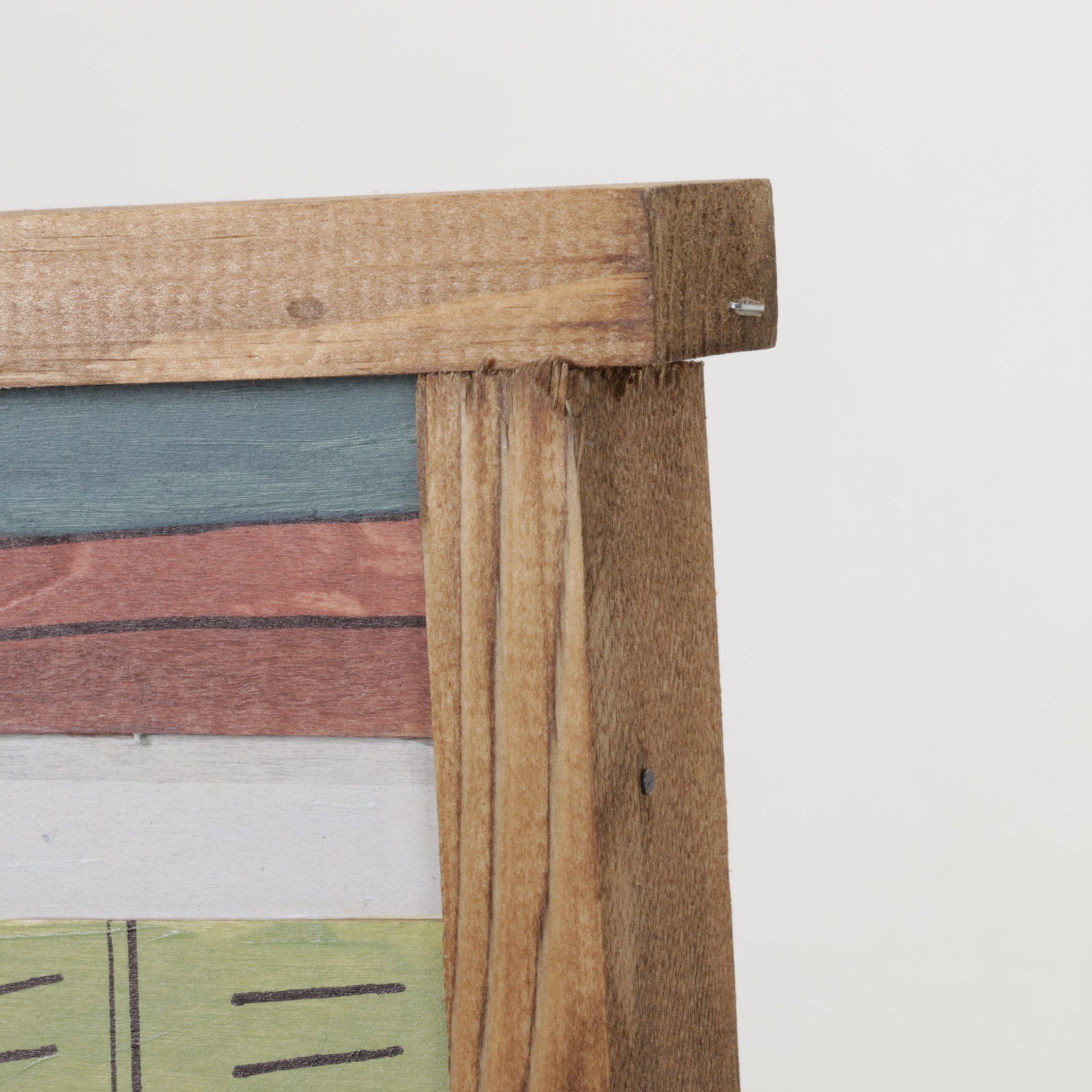 Aaron Wooten Stylized Mixed Media Painting "Sad Charlie", 2026