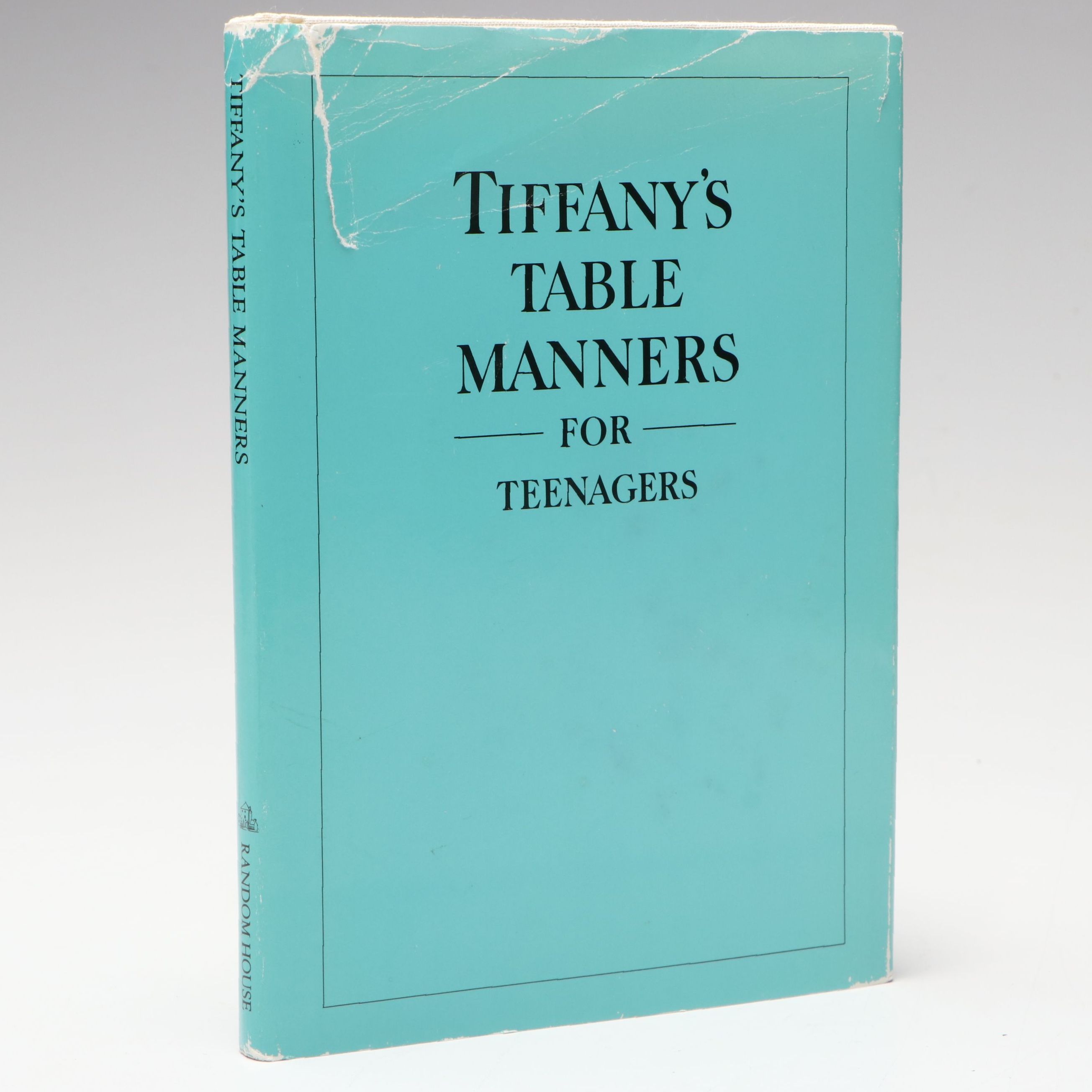 Illustrated "Tiffany's Table Manners for Teenagers" by Walter Hoving, 1989