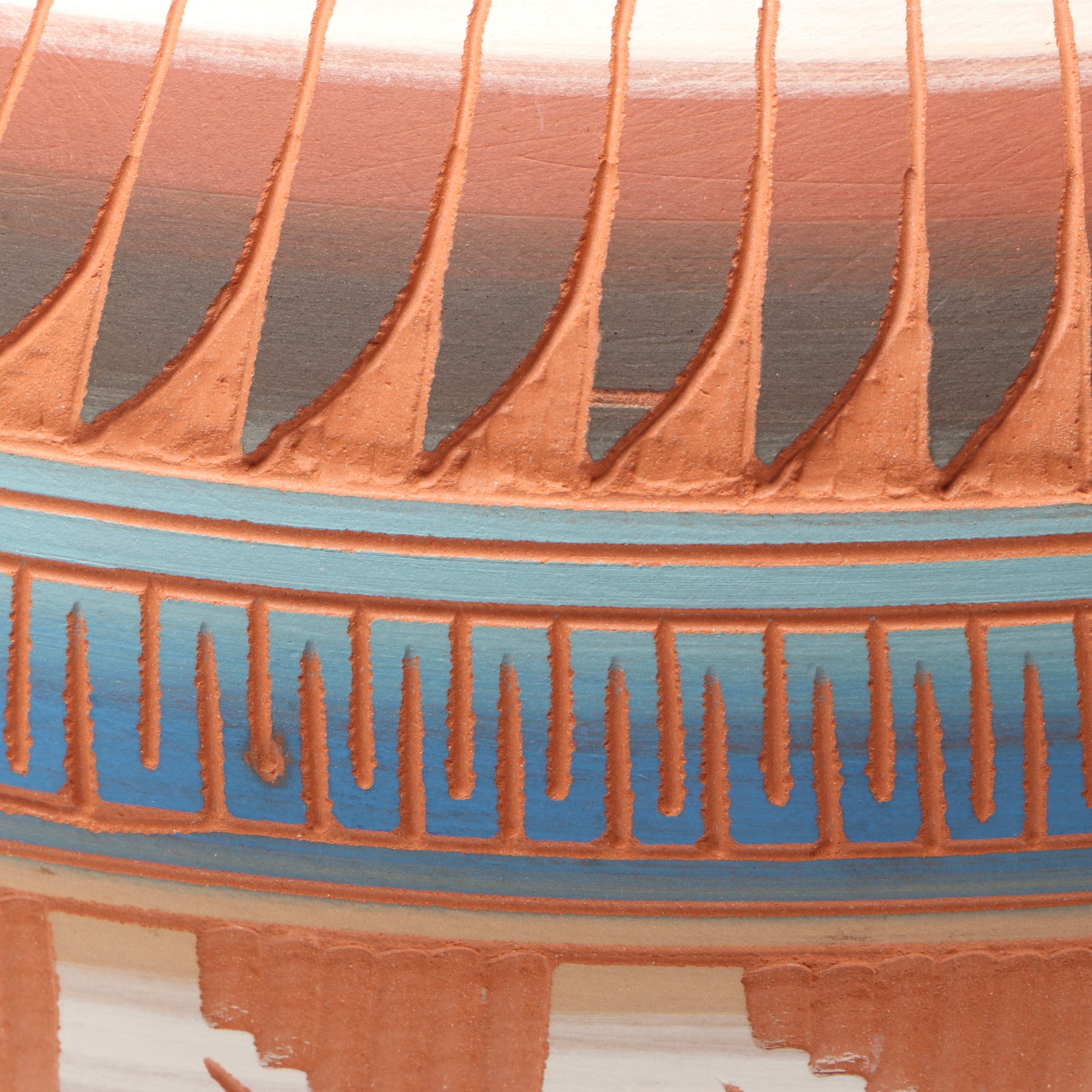 Johnny Williams Navajo Sgraffito Pottery Vase