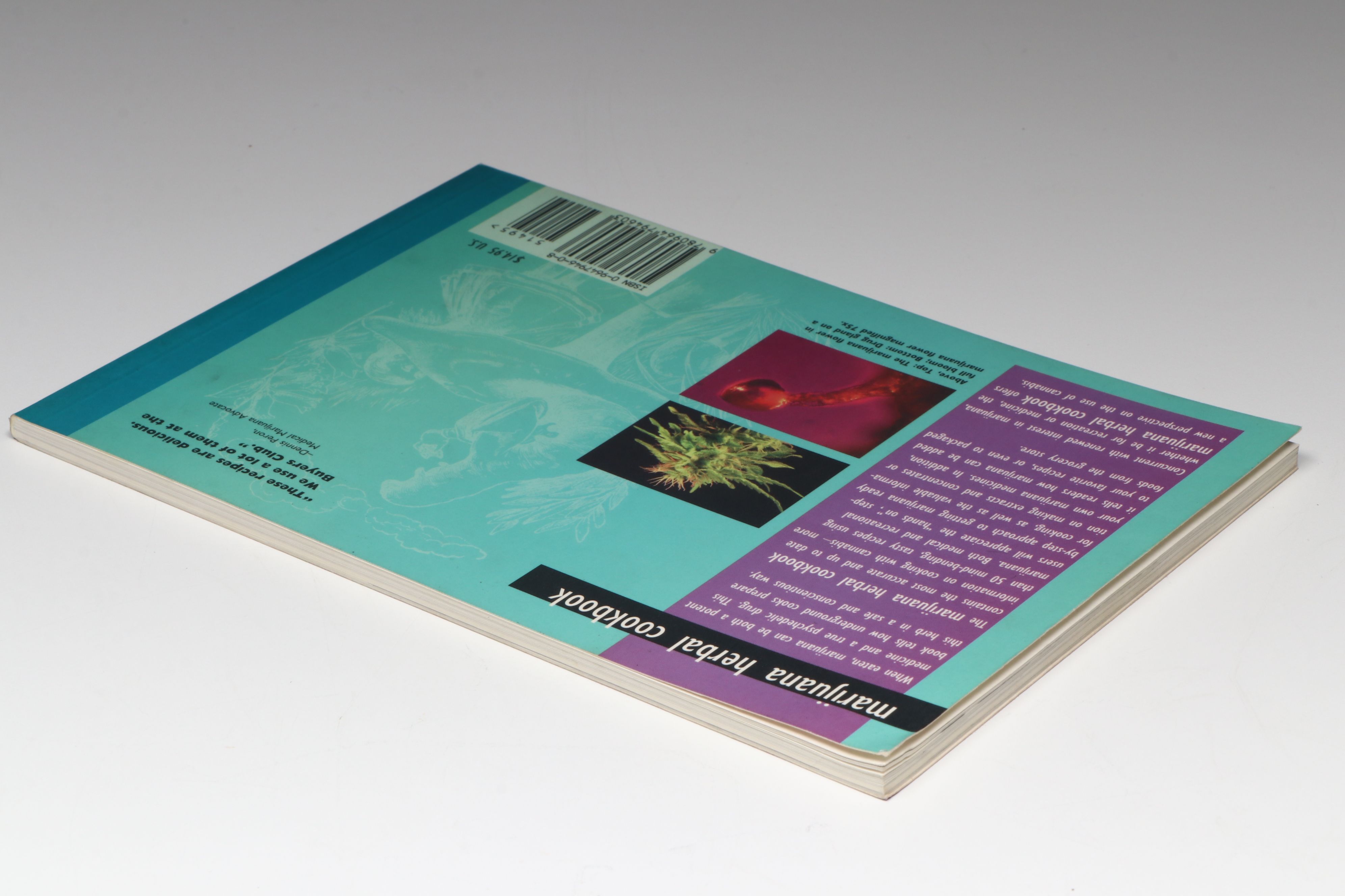 First Printing "Marijuana Herbal Cookbook" by Tom Flowers, 1995