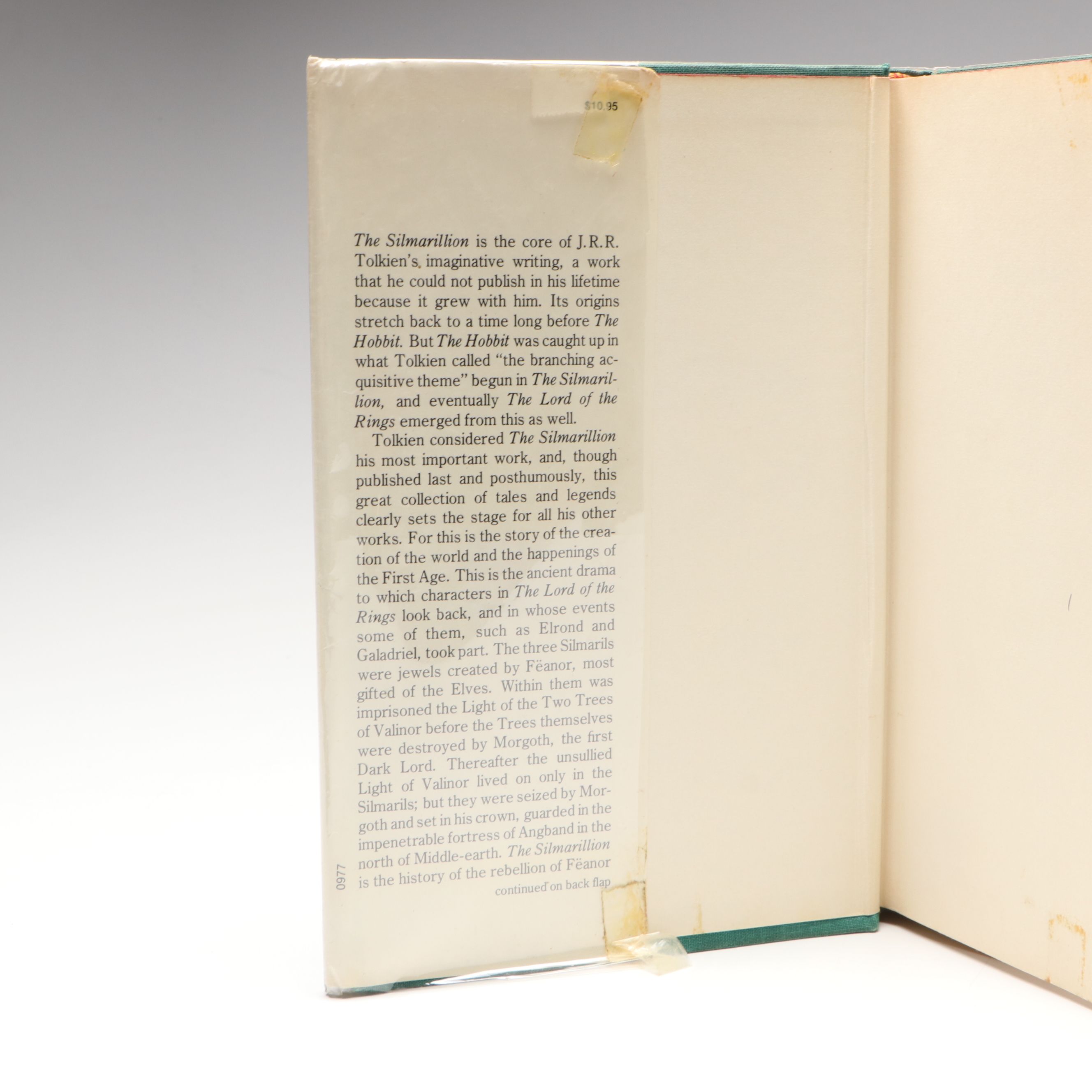 First American Printing "The Silmarillion" by J. R. R. Tolkien, 1977