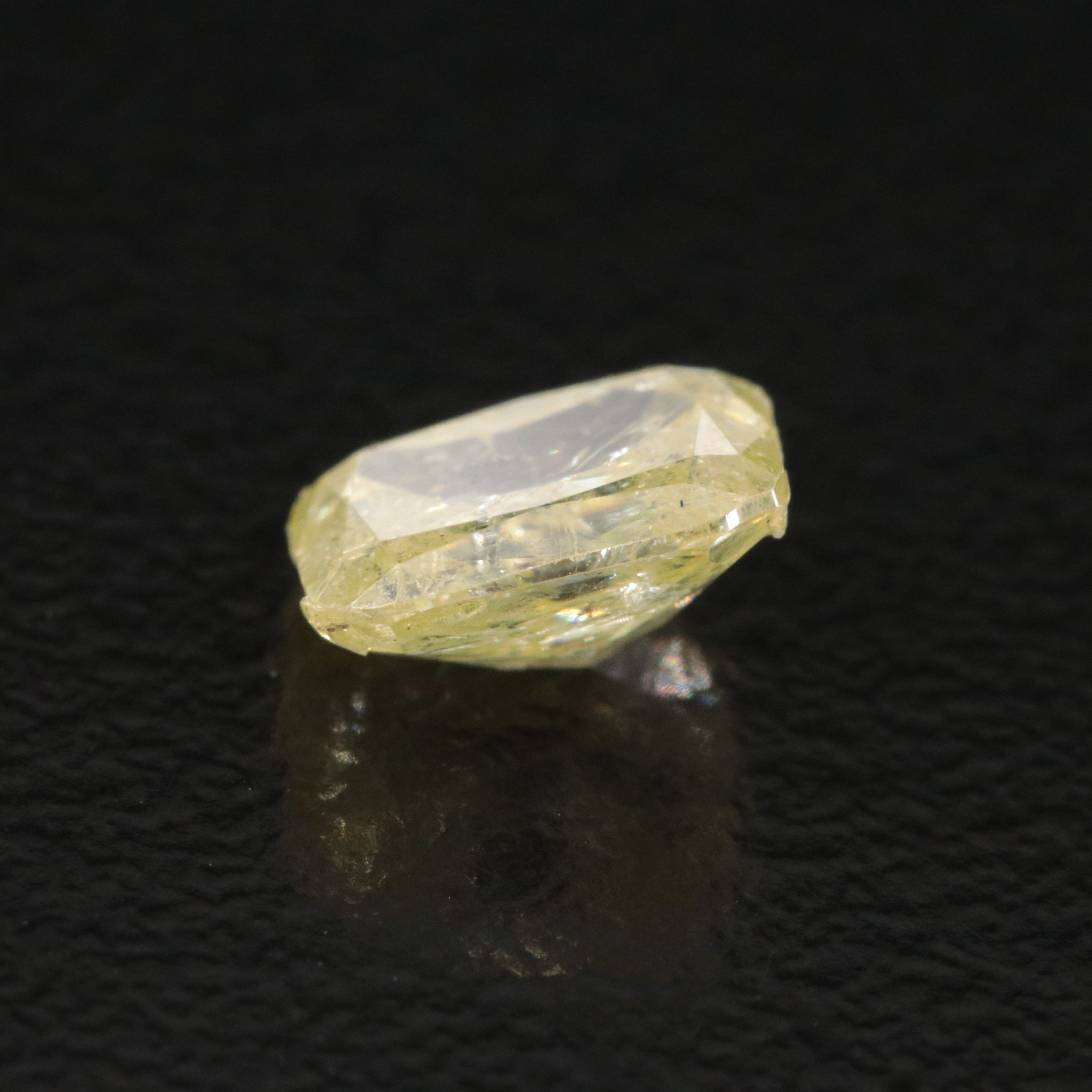 Loose 1.04 CT Fancy Yellow Diamond