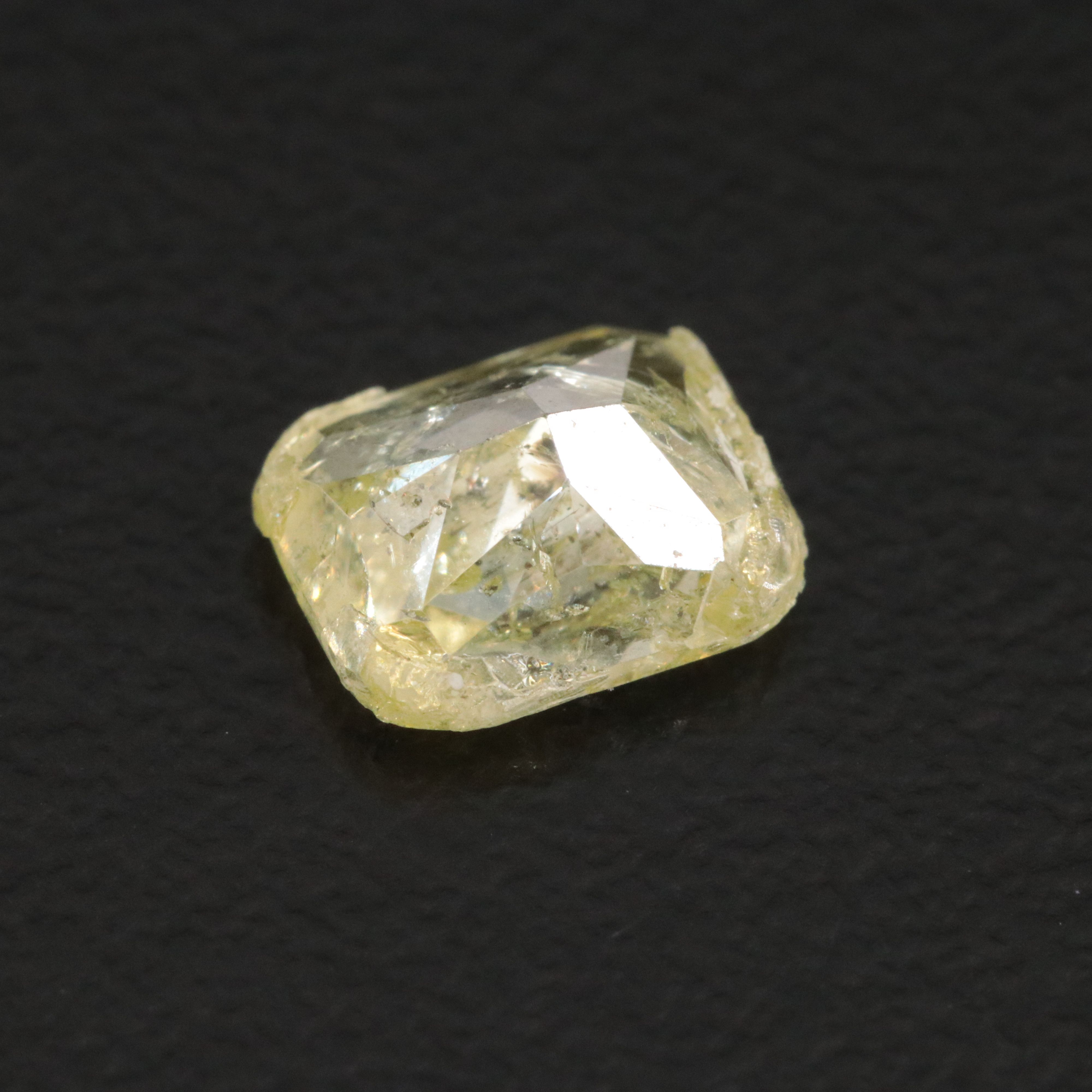 Loose 1.04 CT Fancy Yellow Diamond