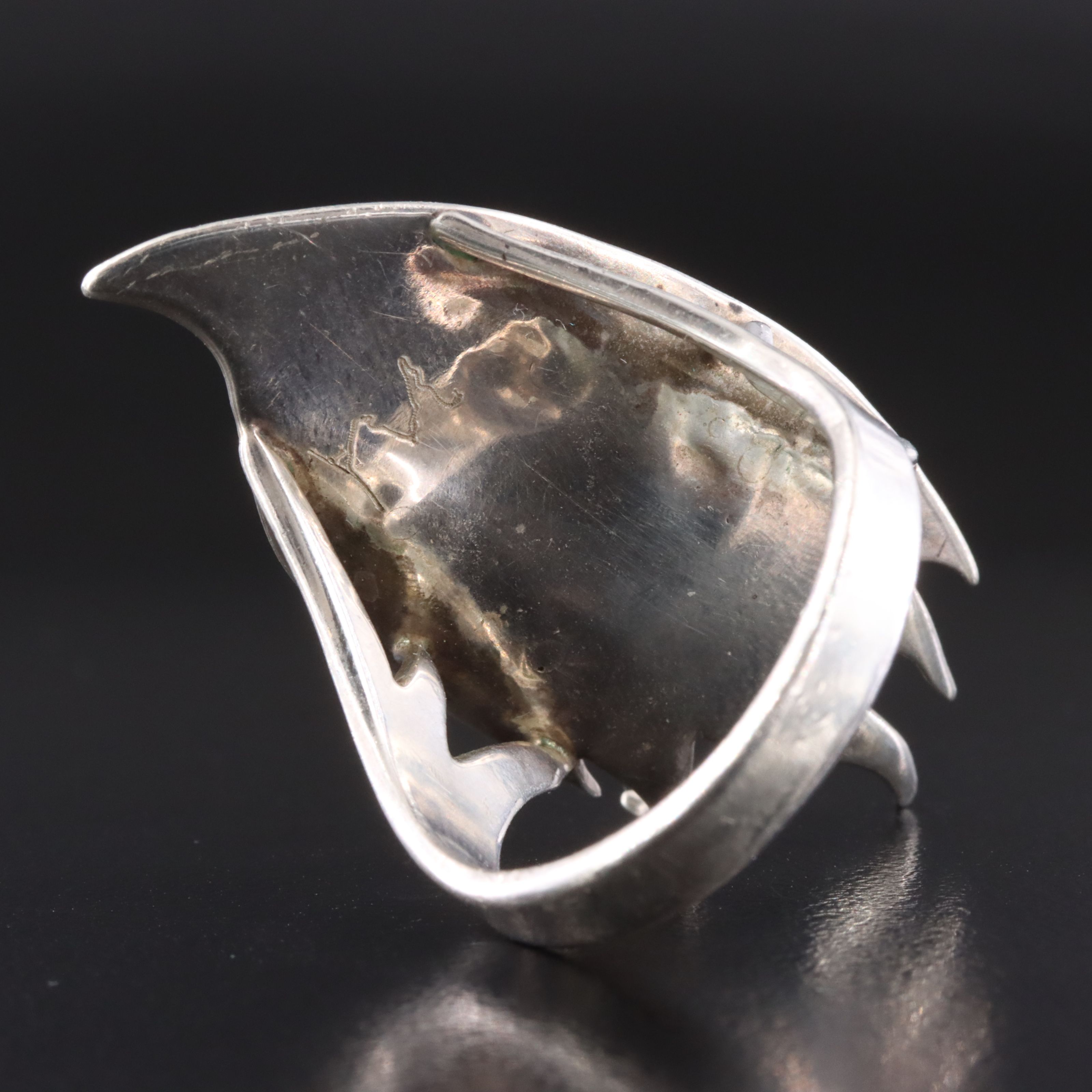 Artistan Sterling Fire Agate Ring