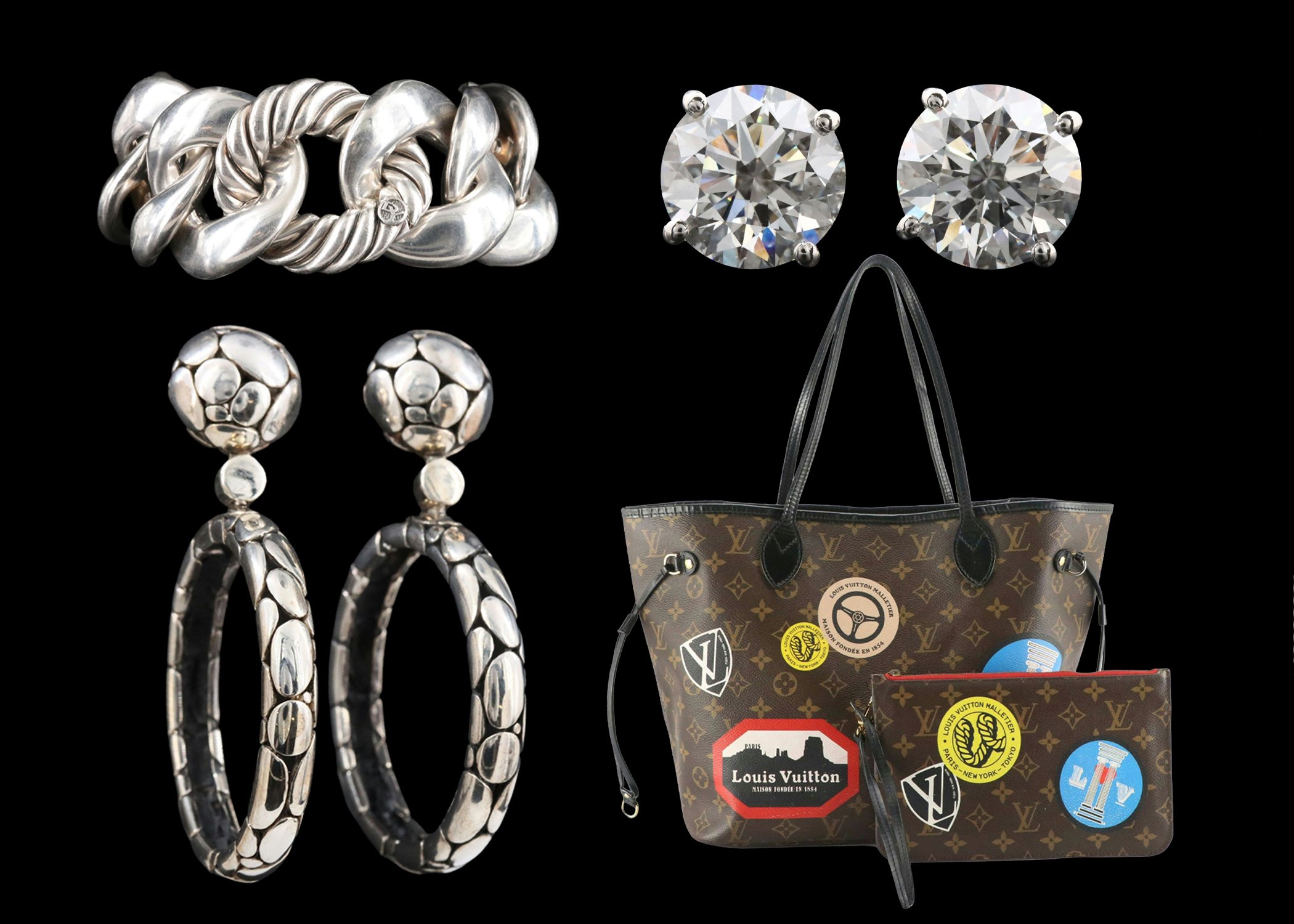 Louis Vuitton, David Yurman, and More Luxury Handbags & Fine Jewelry