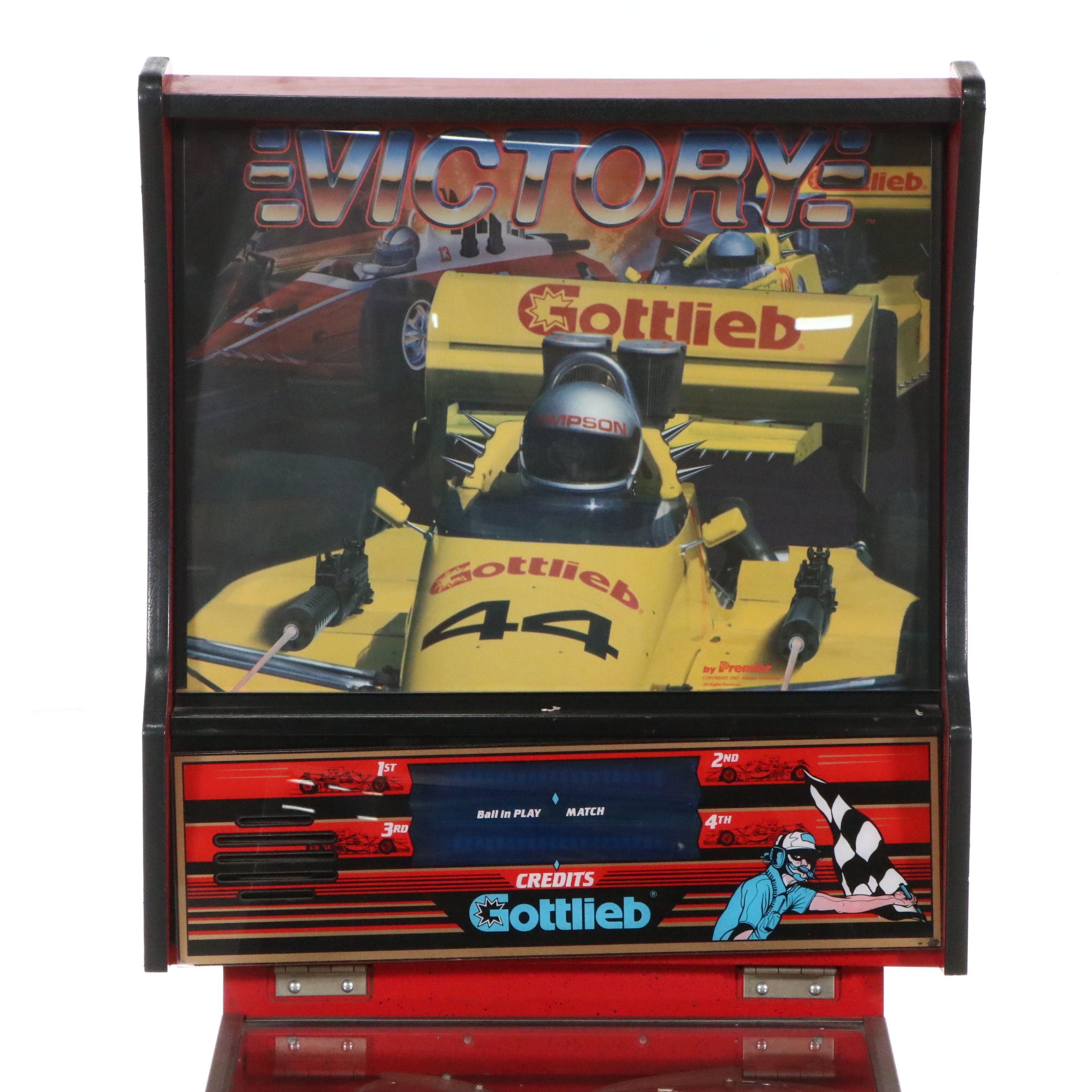 Gottlieb "Victory" Pinball Machine, Circa 1987