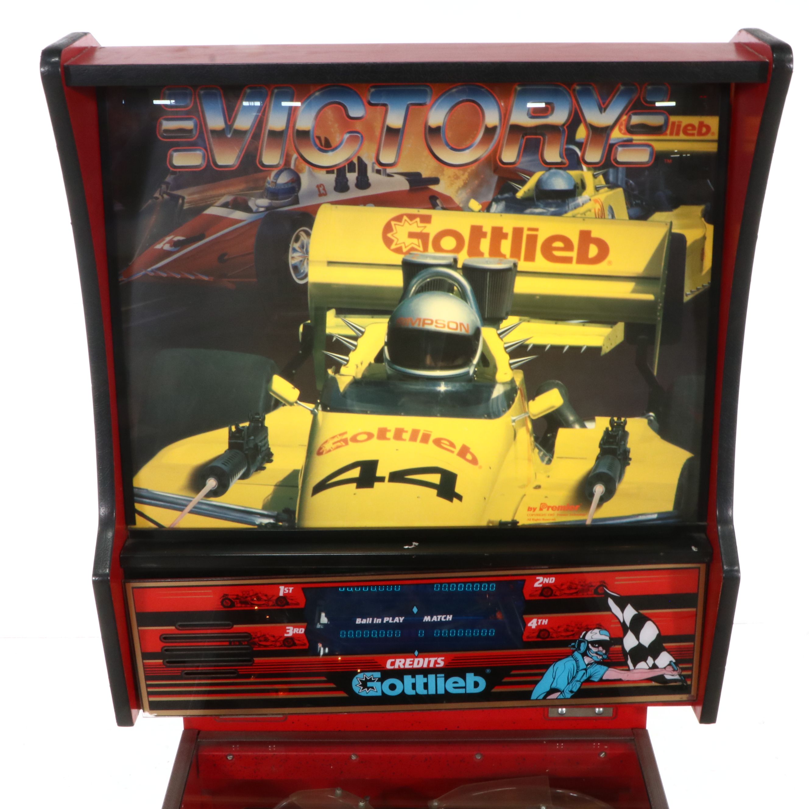 Gottlieb "Victory" Pinball Machine, Circa 1987