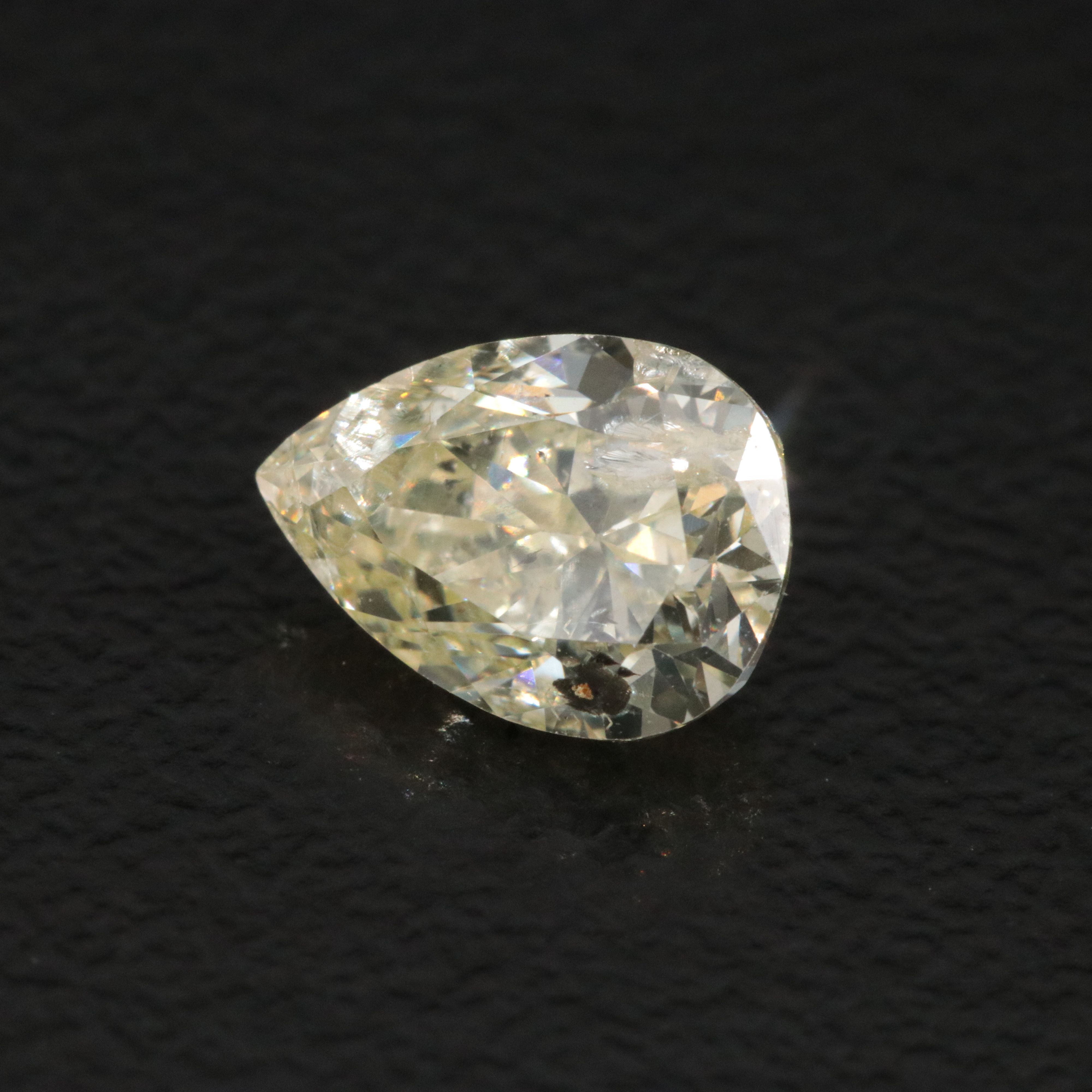 Loose 1.01 CT Fancy Yellow Diamond