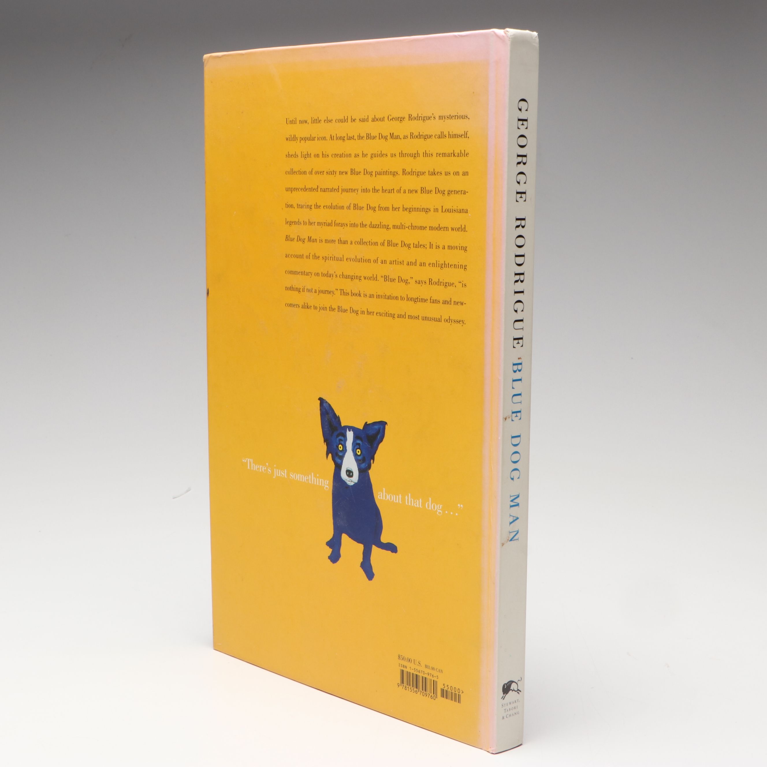 First Printing "Blue Dog Man" by George Rodrigue, 1999