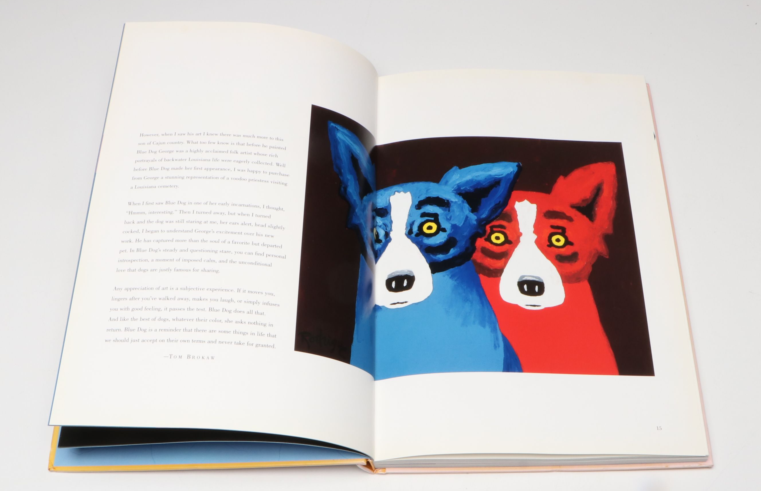 First Printing "Blue Dog Man" by George Rodrigue, 1999