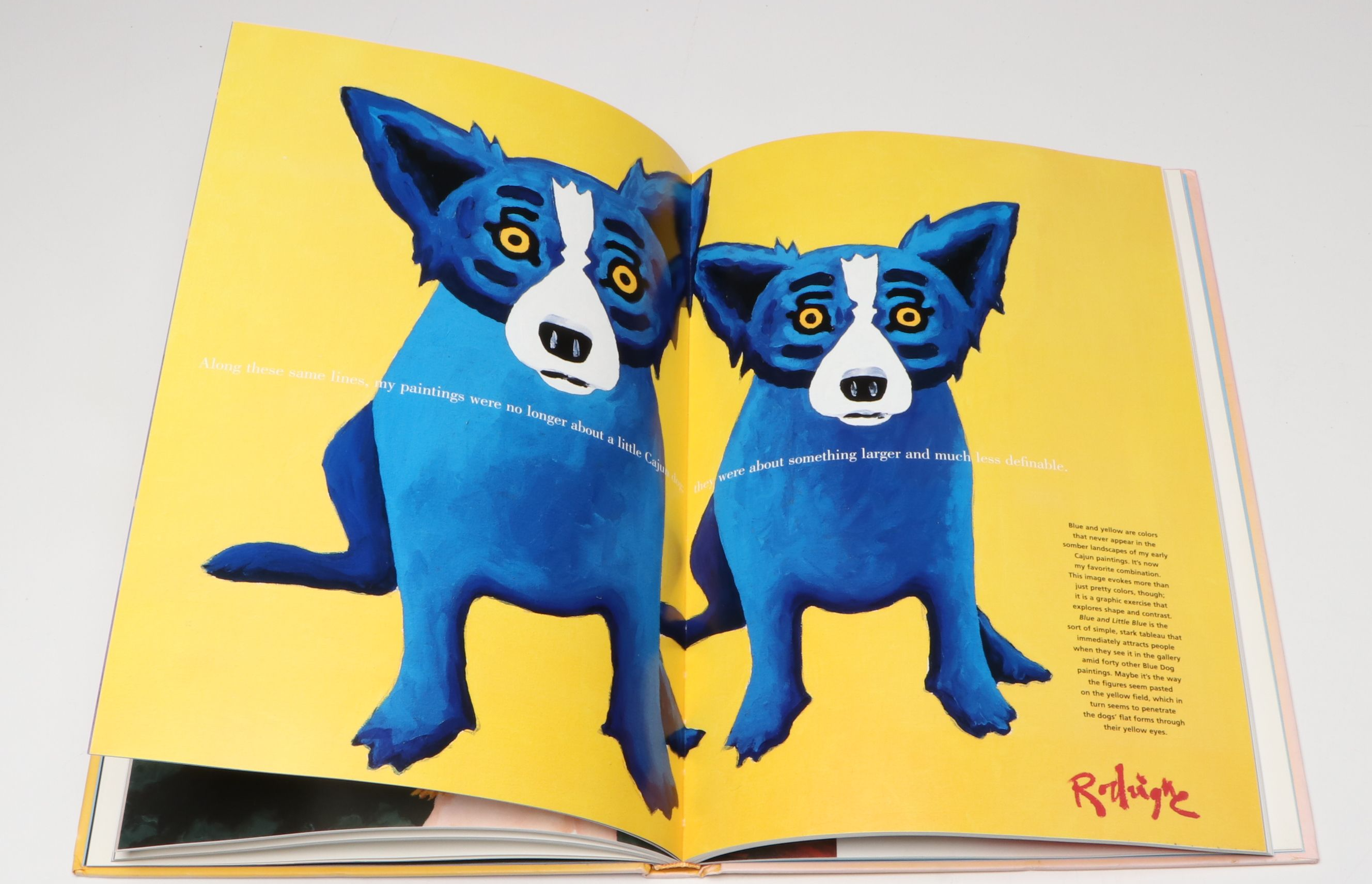 First Printing "Blue Dog Man" by George Rodrigue, 1999