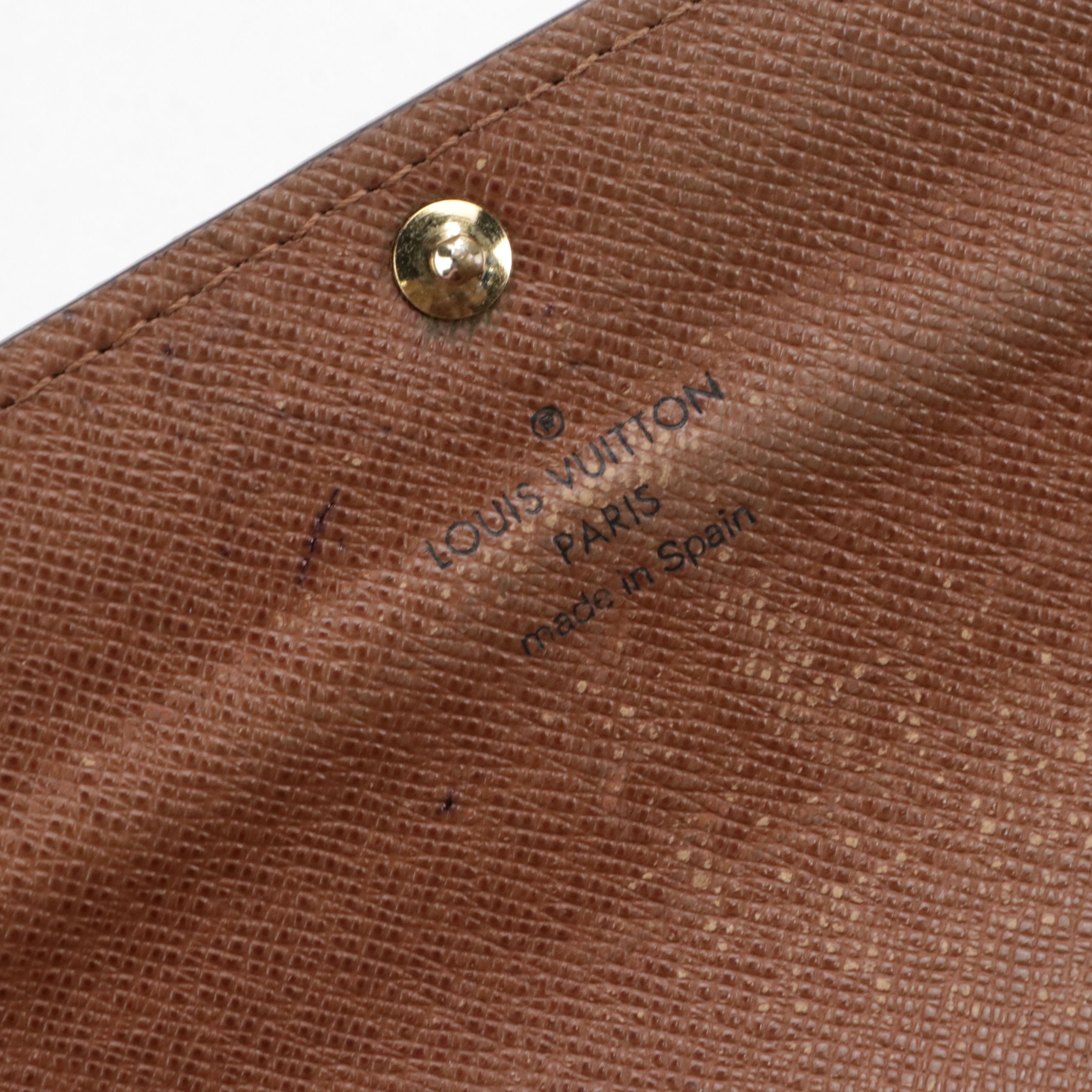 Louis Vuitton Pochette Porte-Monnaie, Crédit NM in Monogram Canvas