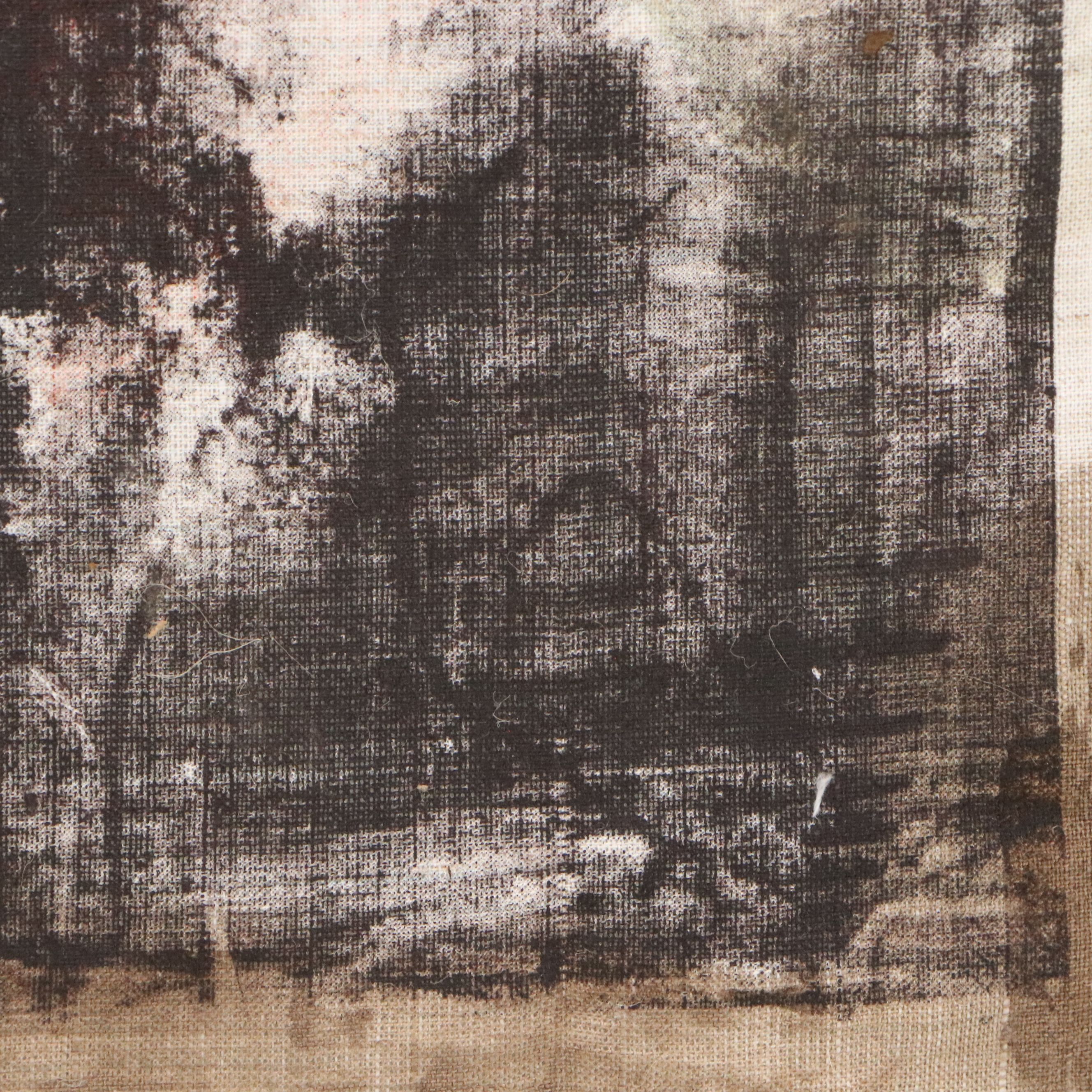 Eric Ajama Modern Screenprint of Male Figure, 21st Century