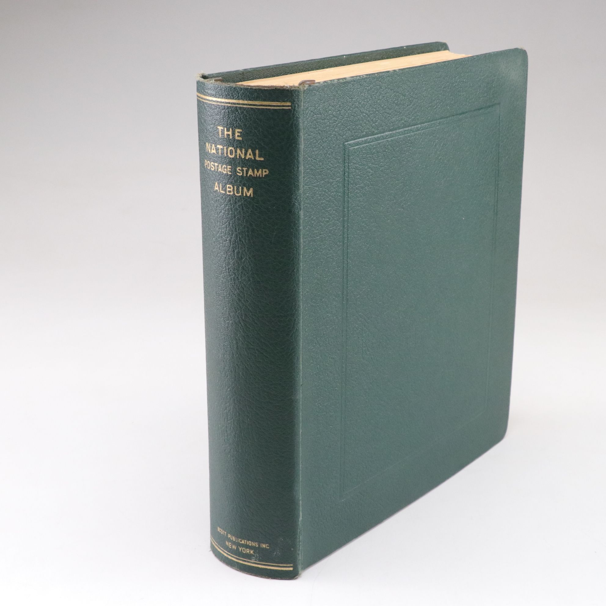 United States Postage Stamp Collection in Scott's 1966 Album