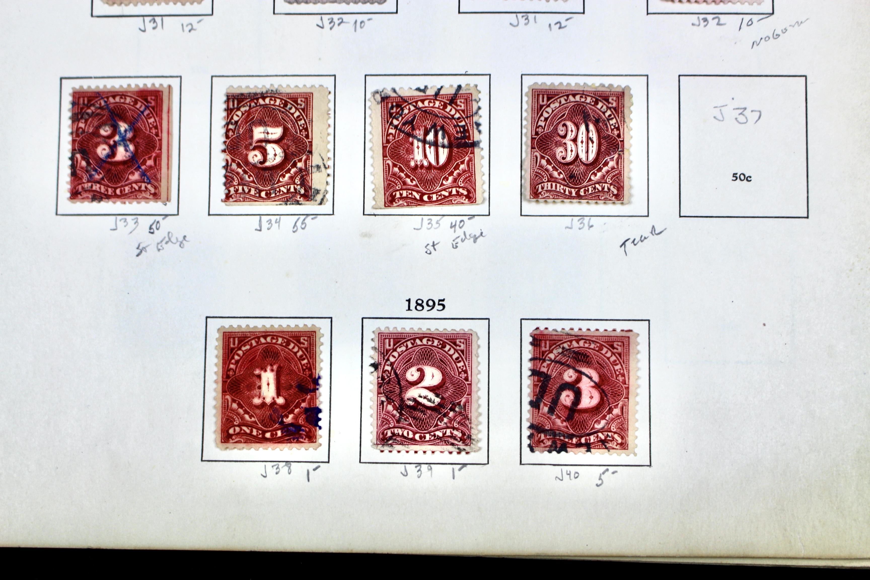 Interesting Back of the Book Postage Stamp Collection, w/ Early Christmas Seals