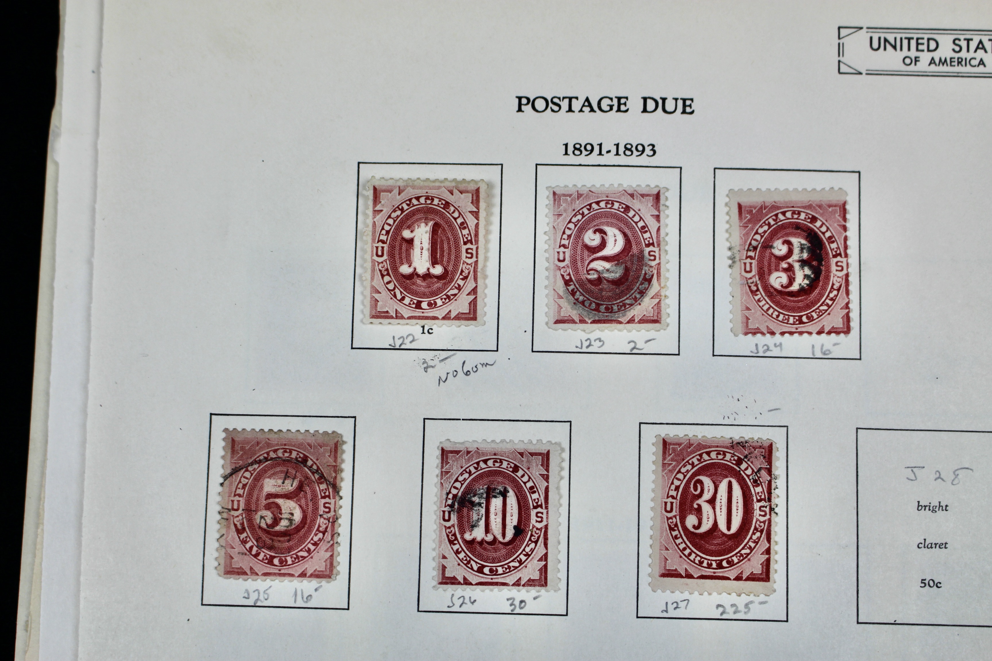 Interesting Back of the Book Postage Stamp Collection, w/ Early Christmas Seals