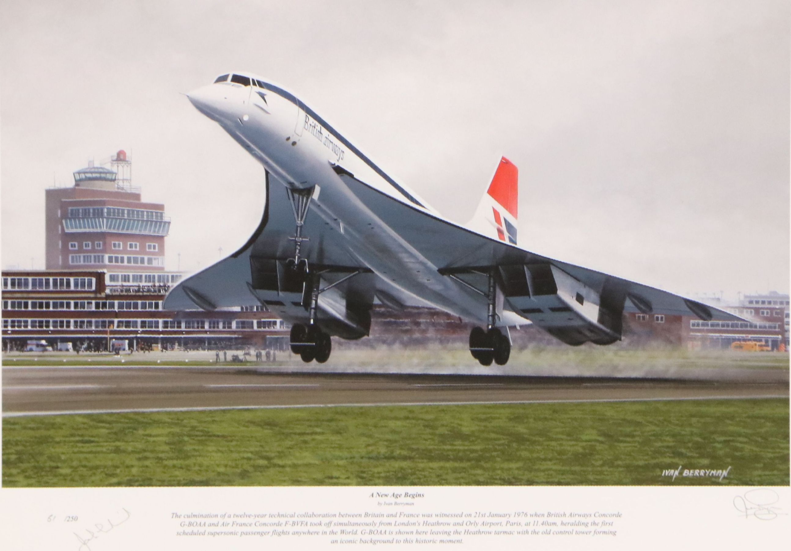 Ivan Berryman Giclée "A New Age Begins"